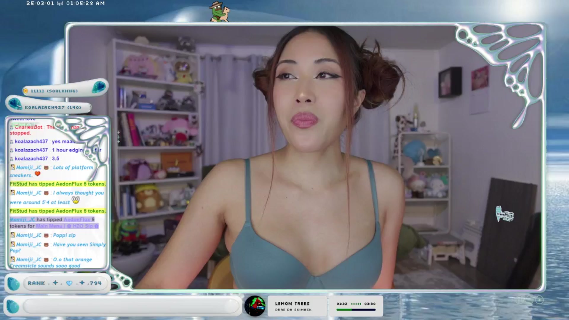 Gallery image thumbnail from AedonFlux's myfreecams stream on, 03/01/2025, 08:07 image 4 of 20