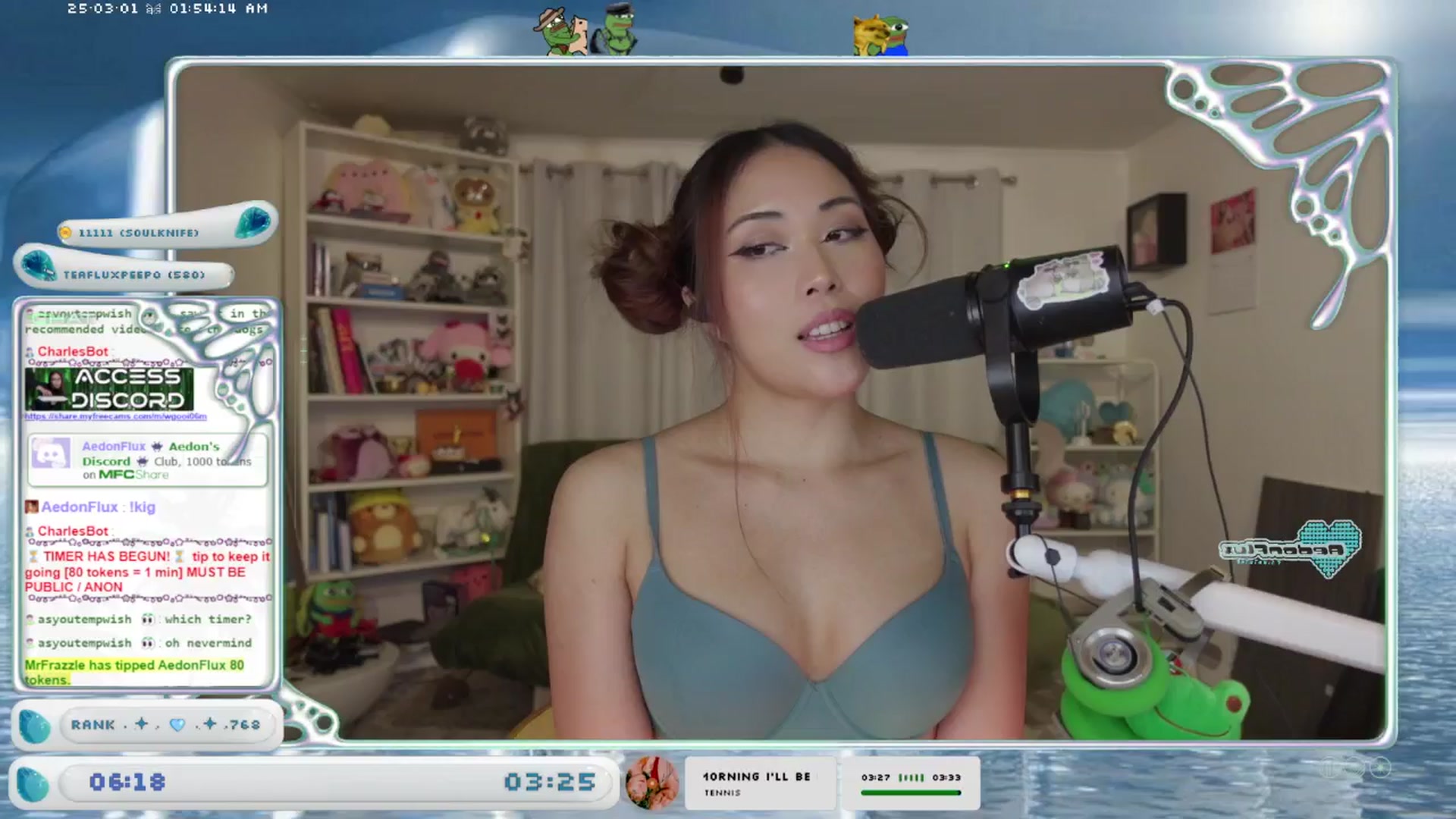 Gallery image thumbnail from AedonFlux's myfreecams stream on, 03/01/2025, 08:07 image 18 of 20