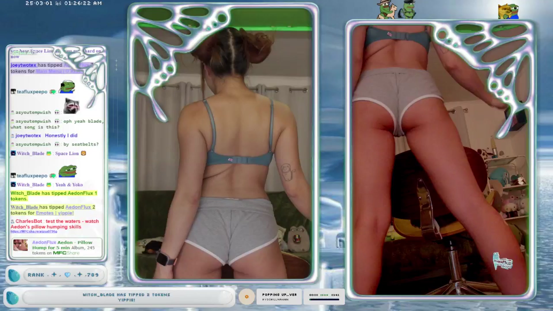 Gallery image thumbnail from AedonFlux's myfreecams stream on, 03/01/2025, 08:07 image 10 of 20