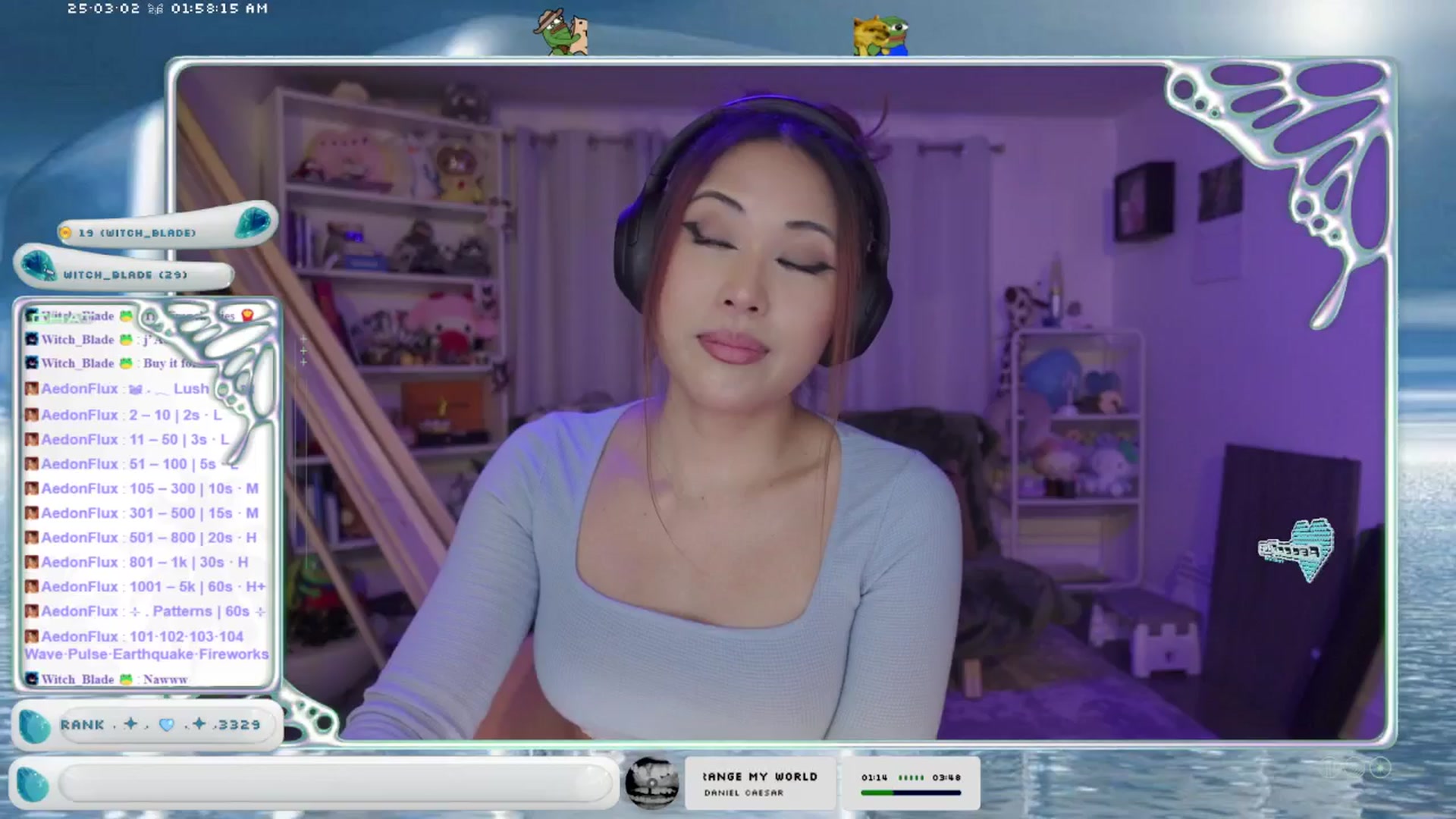 Gallery image thumbnail from AedonFlux's myfreecams stream on, 03/02/2025, 08:09 image 14 of 20