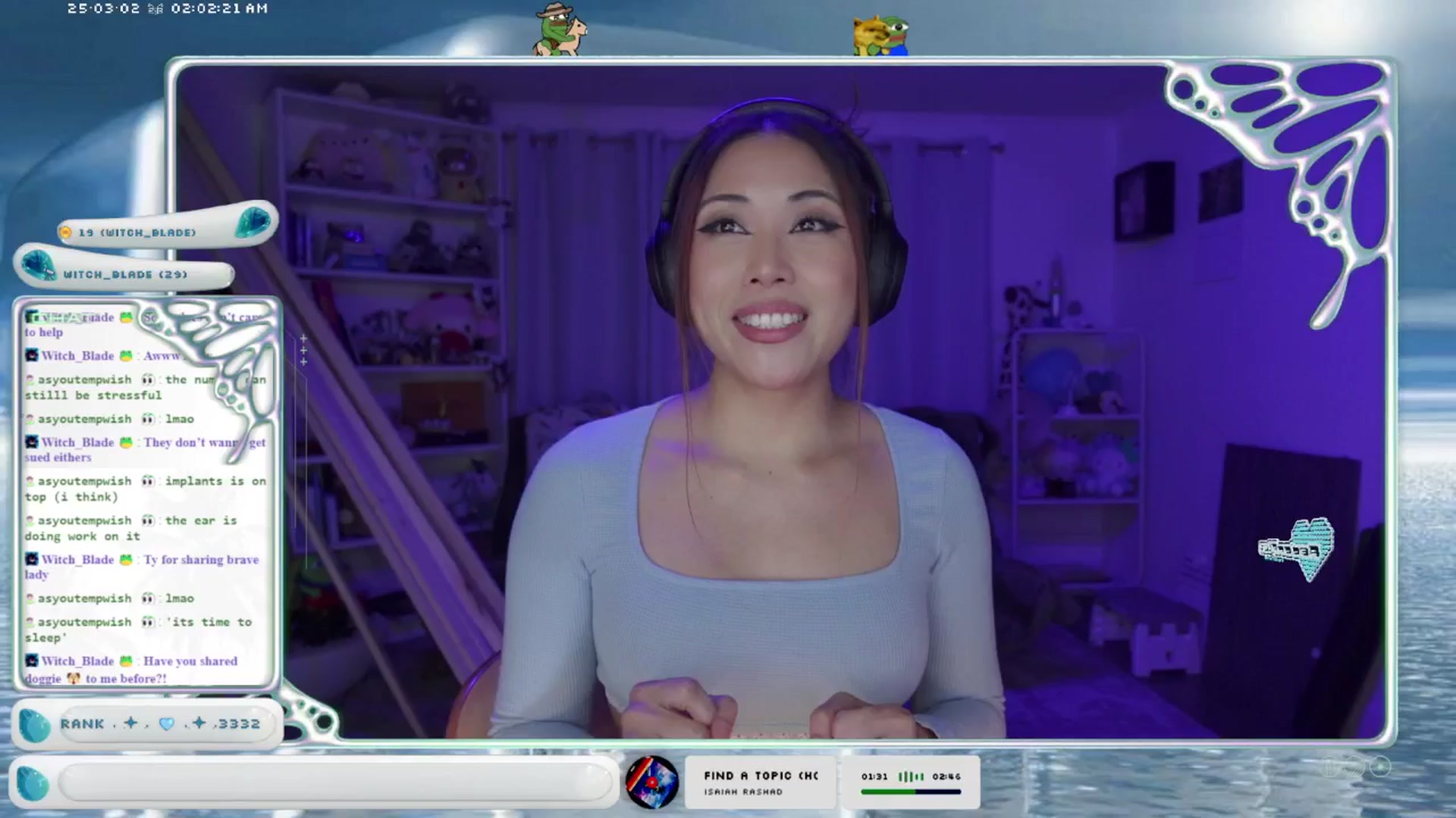 Gallery image thumbnail from AedonFlux's myfreecams stream on, 03/02/2025, 08:09 image 17 of 20