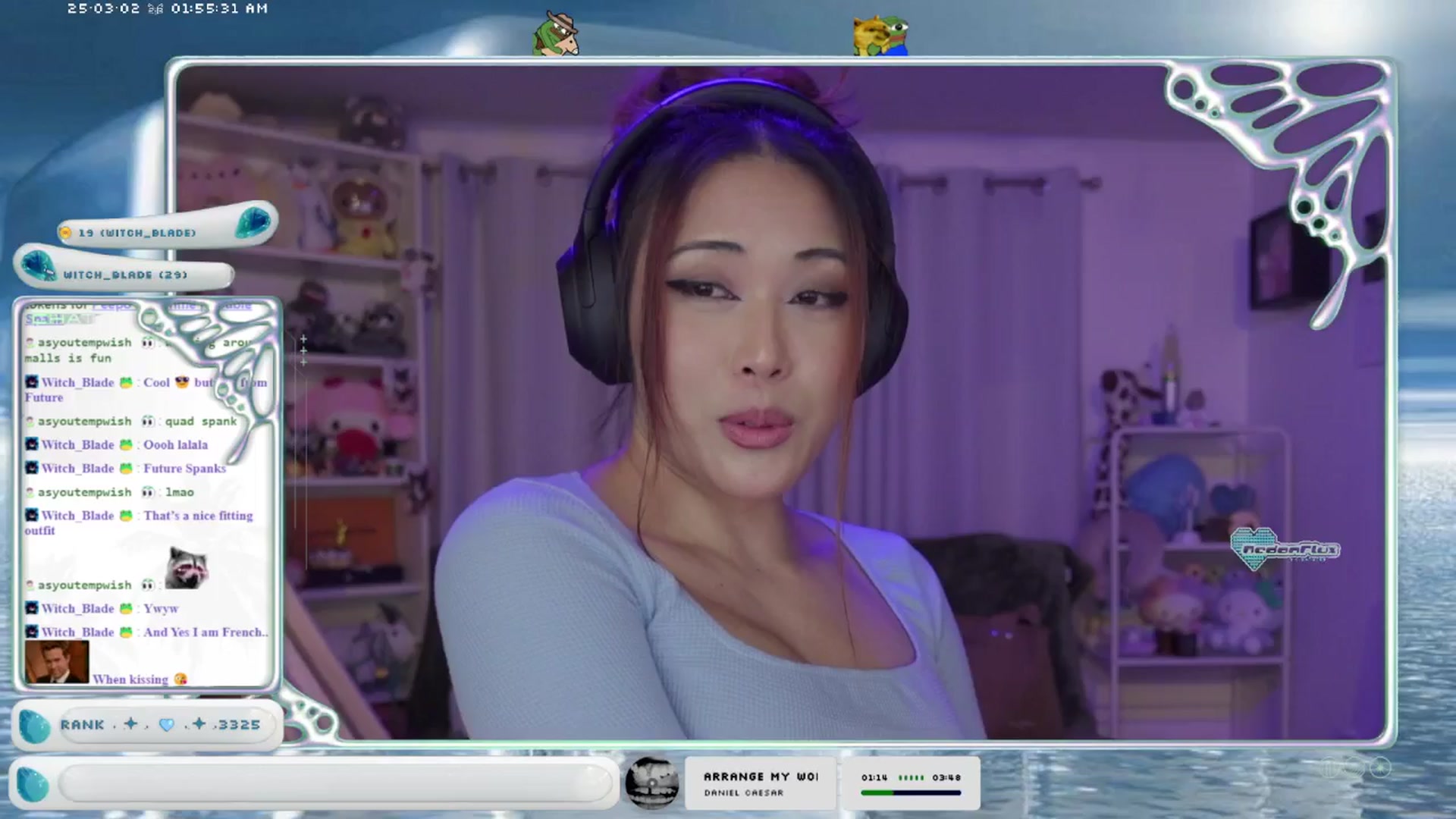 Gallery image thumbnail from AedonFlux's myfreecams stream on, 03/02/2025, 08:09 image 12 of 20