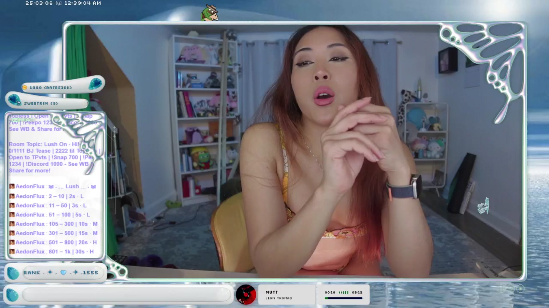 Gallery image thumbnail from AedonFlux's myfreecams stream on, 03/06/2025, 06:49 image 8 of 20