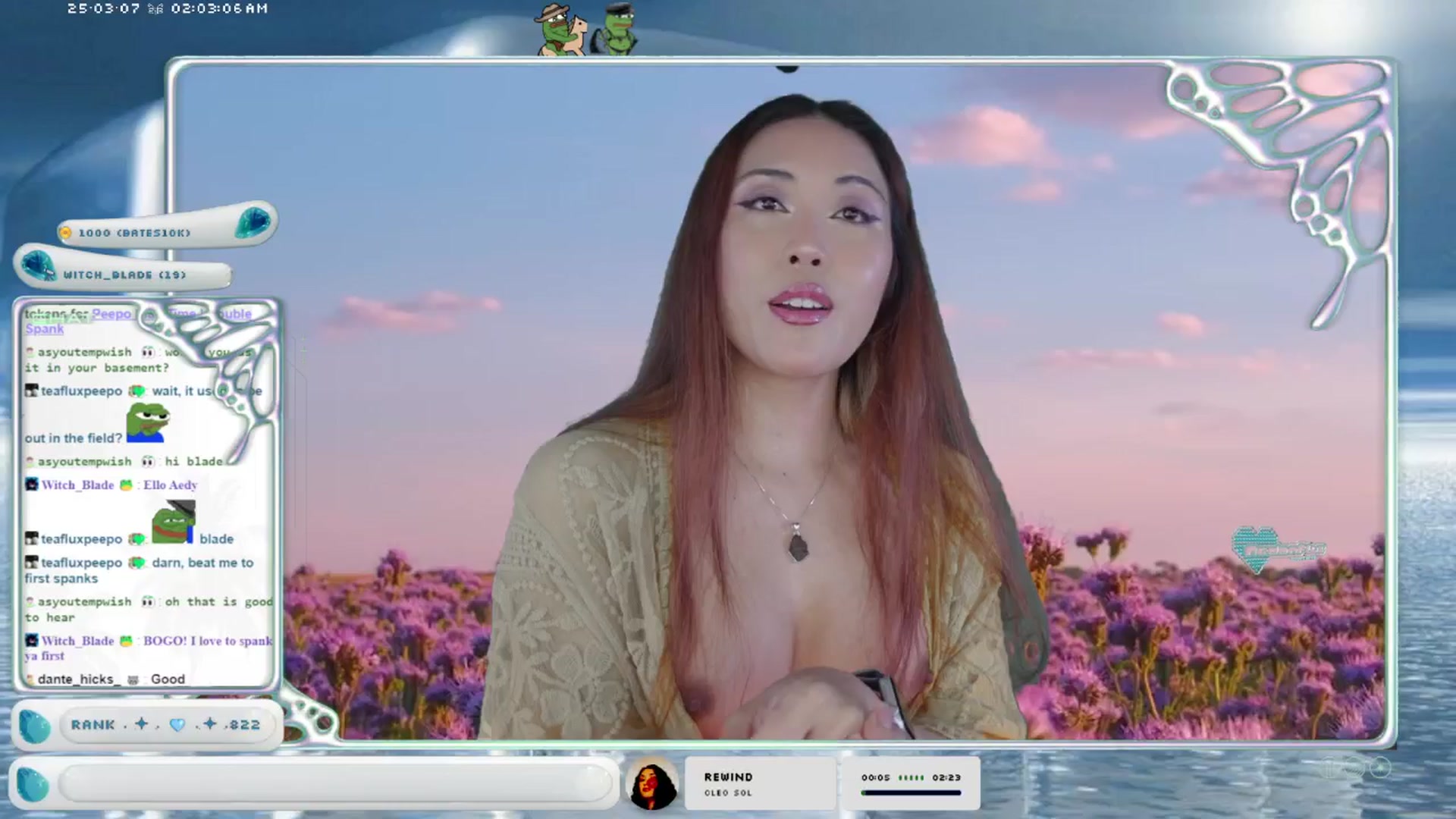 Gallery image thumbnail from AedonFlux's myfreecams stream on, 03/07/2025, 09:11 image 2 of 20