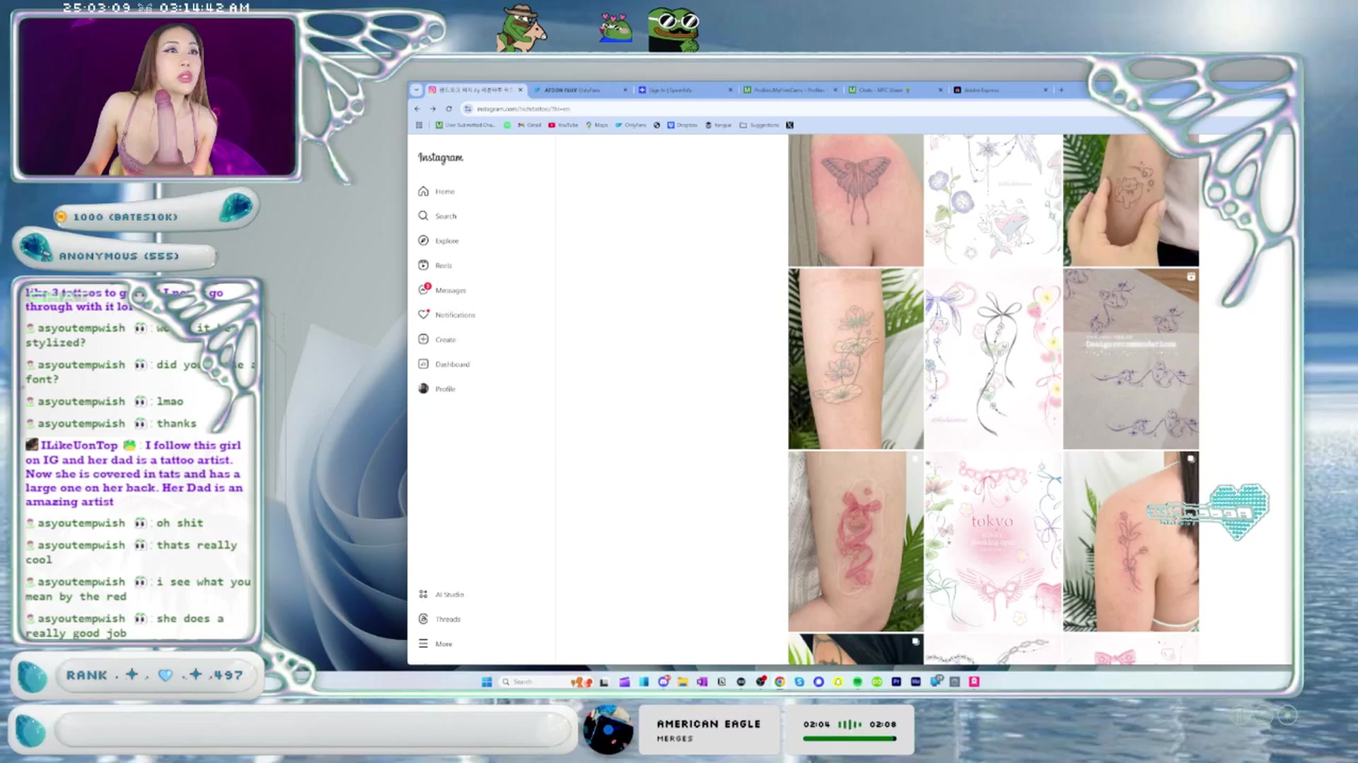 Gallery image thumbnail from AedonFlux's myfreecams stream on, 03/09/2025, 09:05 image 7 of 20