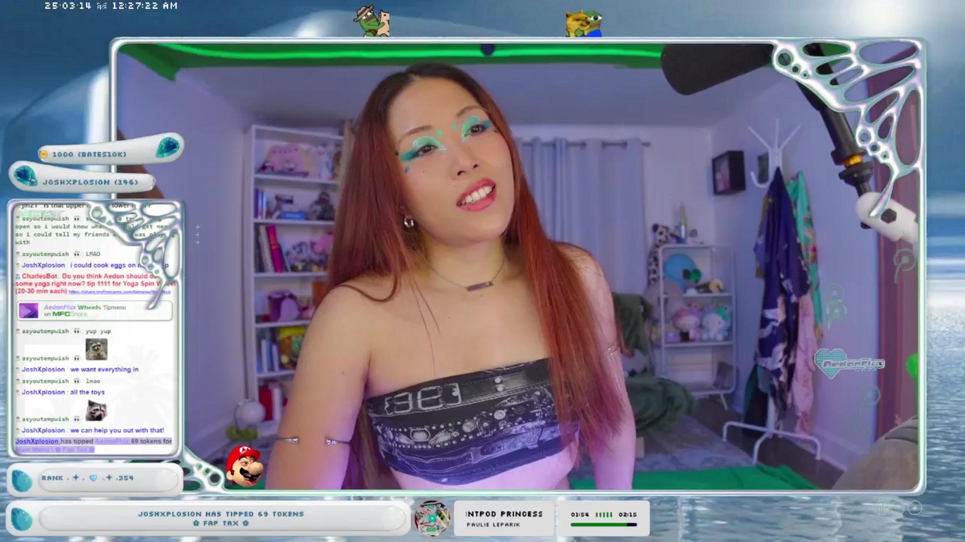 Gallery image thumbnail from AedonFlux's myfreecams stream on, 03/14/2025, 07:22 image 5 of 20