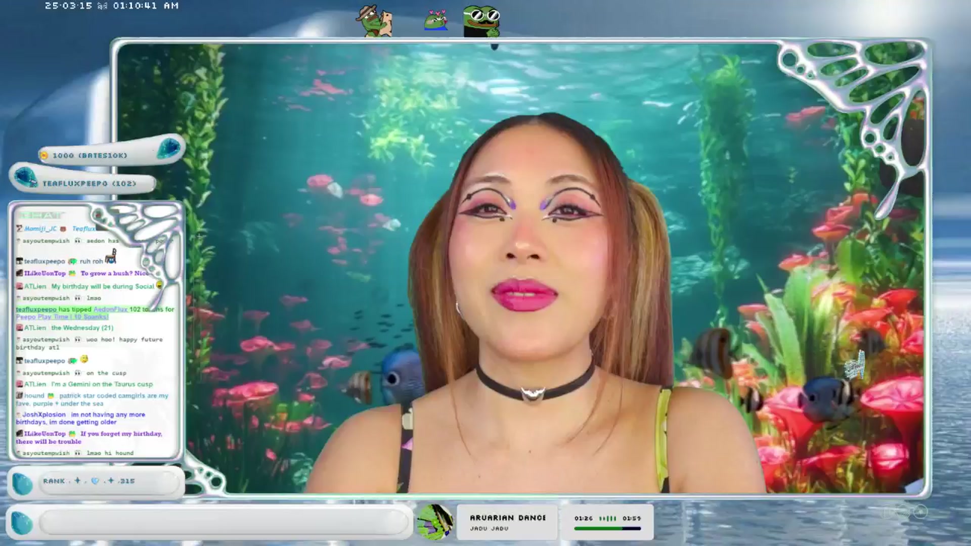 Gallery image thumbnail from AedonFlux's myfreecams stream on, 03/15/2025, 07:07 image 8 of 20