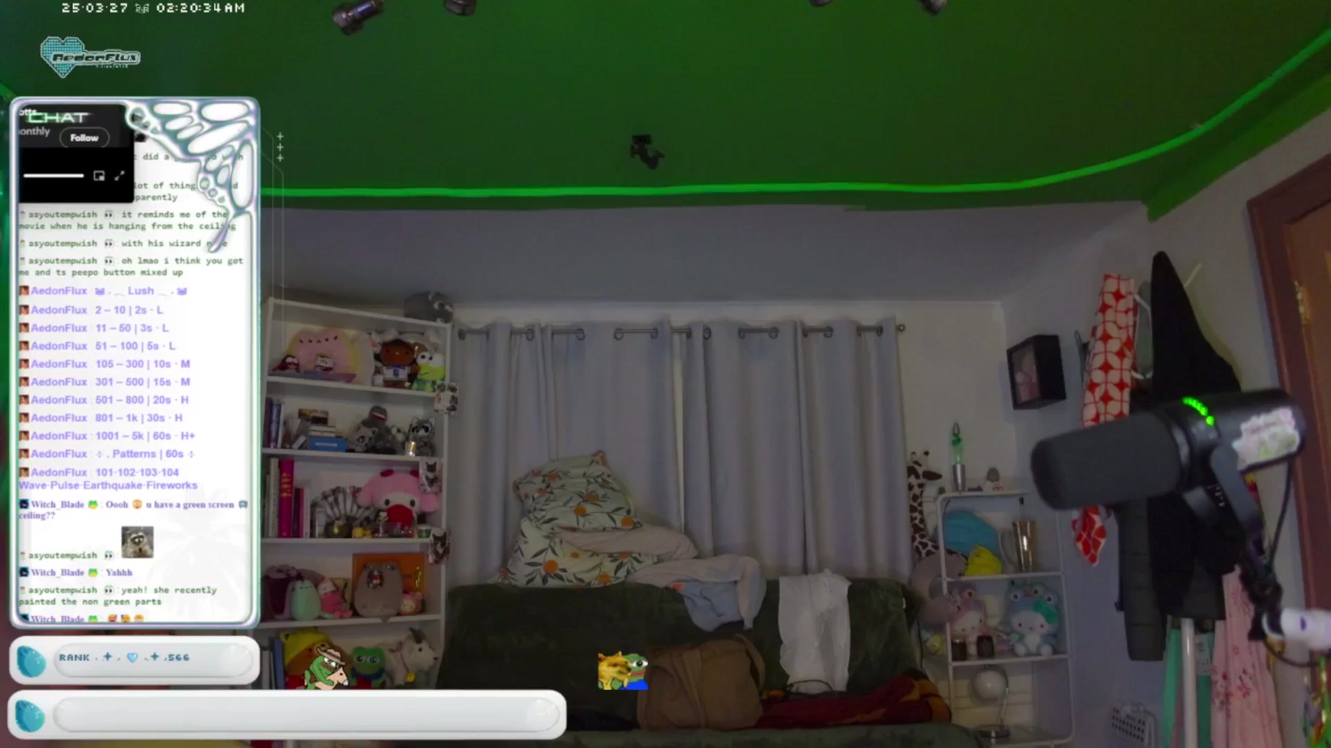 Gallery image thumbnail from AedonFlux's myfreecams stream on, 03/27/2025, 07:39 image 11 of 20