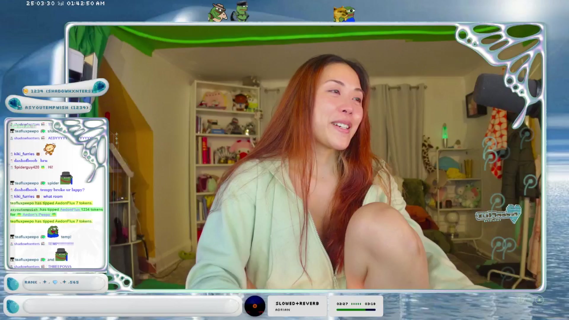 Gallery image thumbnail from AedonFlux's myfreecams stream on, 03/30/2025, 07:25 image 1 of 20