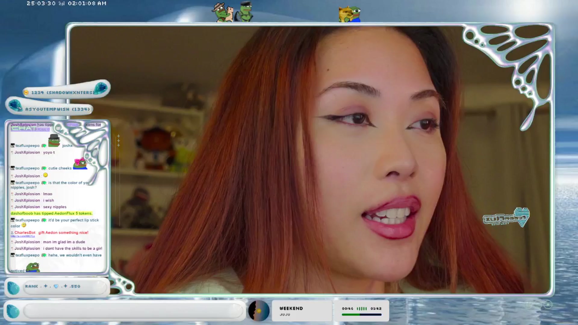 Gallery image thumbnail from AedonFlux's myfreecams stream on, 03/30/2025, 07:25 image 10 of 20