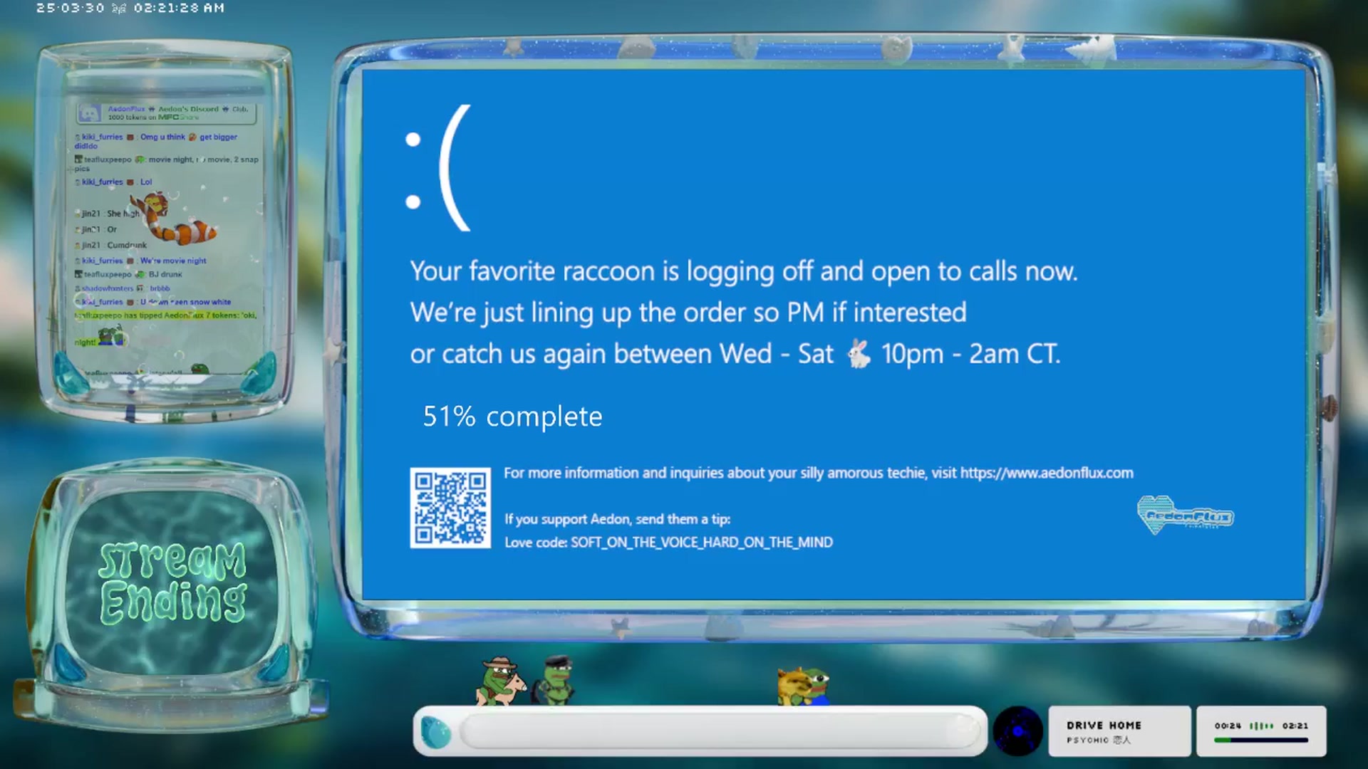 Gallery image thumbnail from AedonFlux's myfreecams stream on, 03/30/2025, 07:25 image 20 of 20