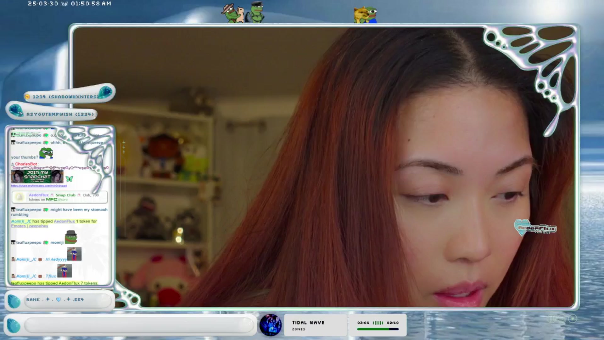 Gallery image thumbnail from AedonFlux's myfreecams stream on, 03/30/2025, 07:25 image 5 of 20