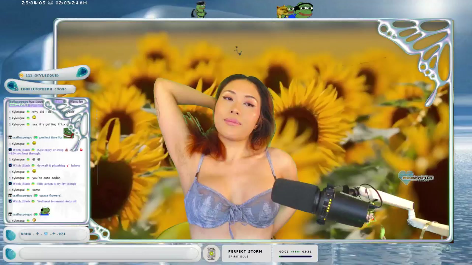 Gallery image thumbnail from AedonFlux's myfreecams stream on, 04/05/2025, 07:15 image 9 of 20