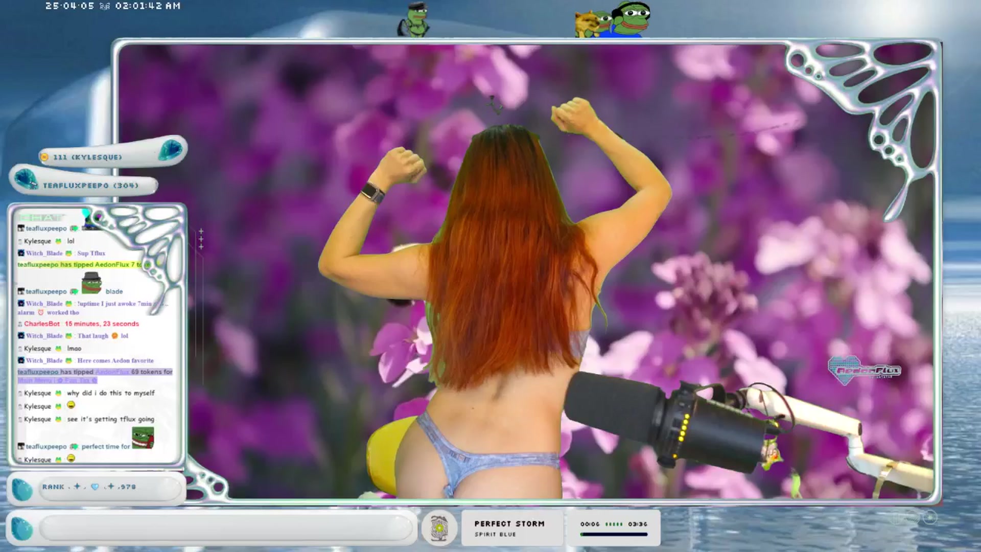Gallery image thumbnail from AedonFlux's myfreecams stream on, 04/05/2025, 07:15 image 7 of 20