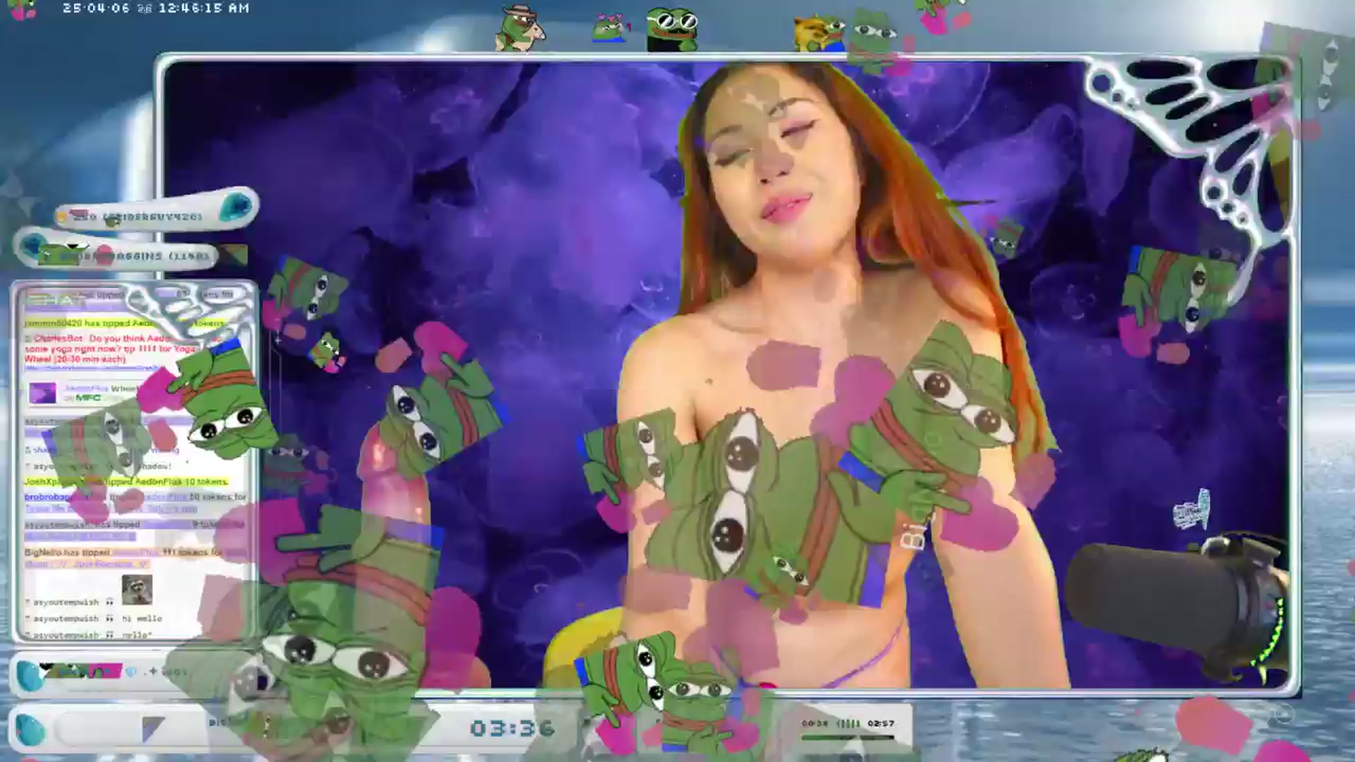 Gallery image thumbnail from AedonFlux's myfreecams stream on, 04/06/2025, 07:23 image 3 of 20