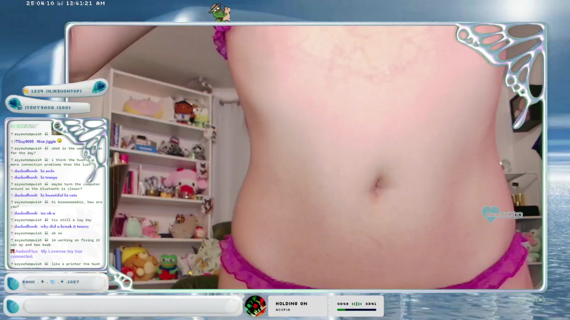 Gallery image thumbnail from AedonFlux's myfreecams stream on, 04/10/2025, 06:00 image 6 of 20