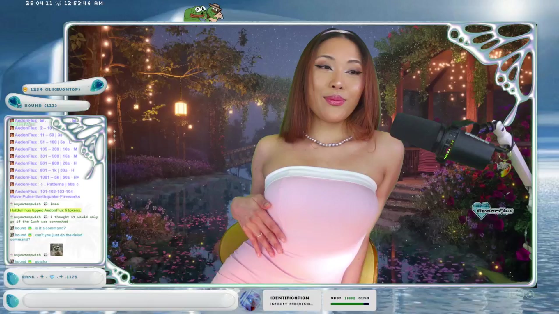 Gallery image thumbnail from AedonFlux's myfreecams stream on, 04/11/2025, 06:43 image 2 of 20