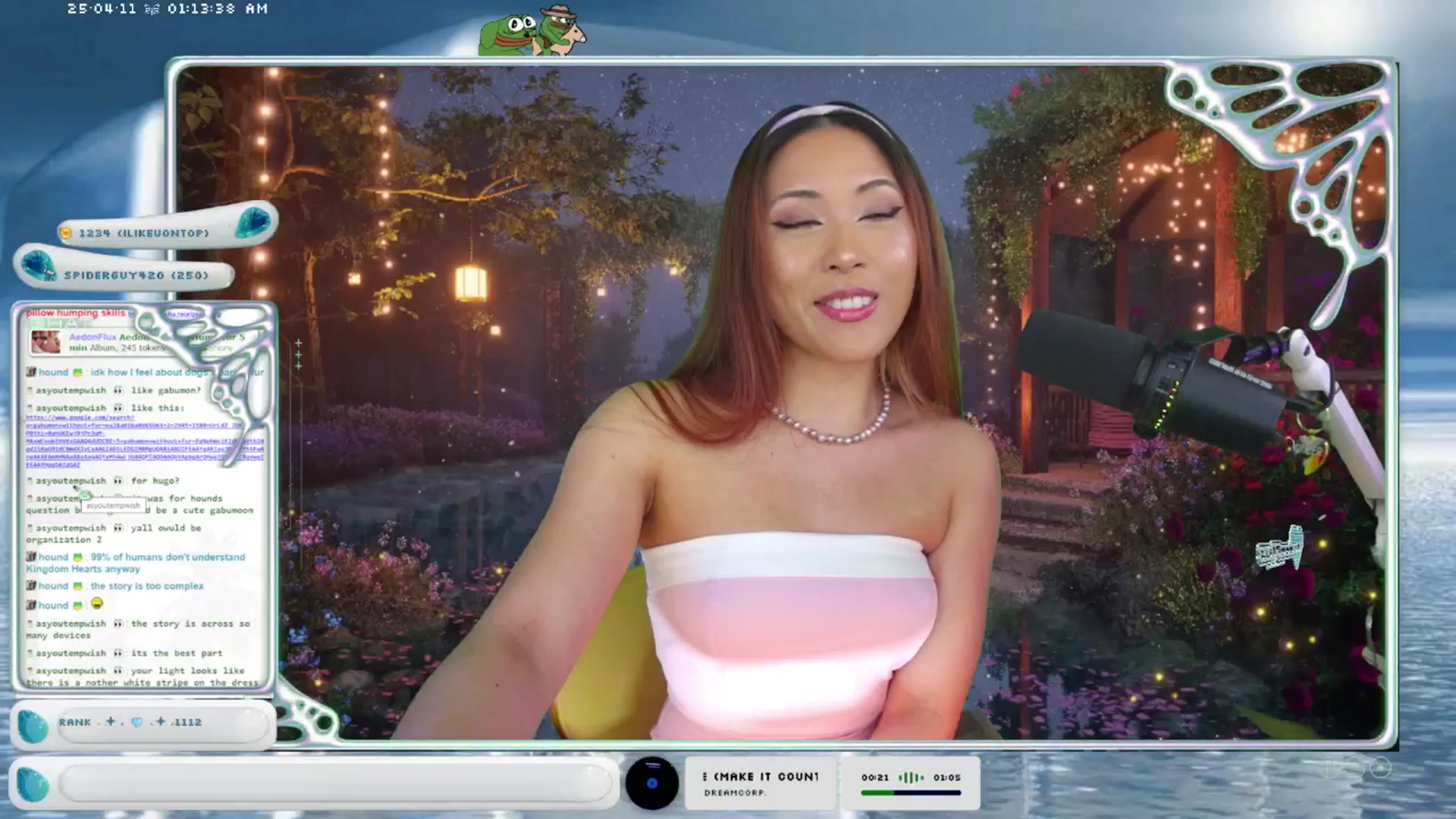 Gallery image thumbnail from AedonFlux's myfreecams stream on, 04/11/2025, 06:43 image 10 of 20