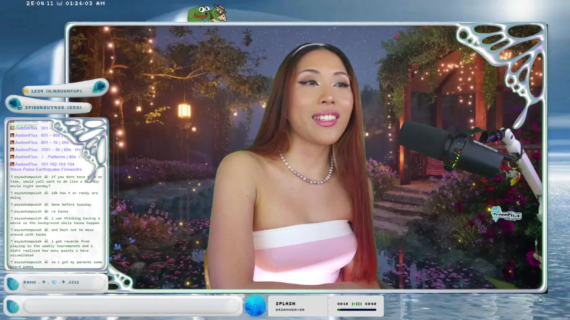 Gallery image thumbnail from AedonFlux's myfreecams stream on, 04/11/2025, 06:43 image 15 of 20