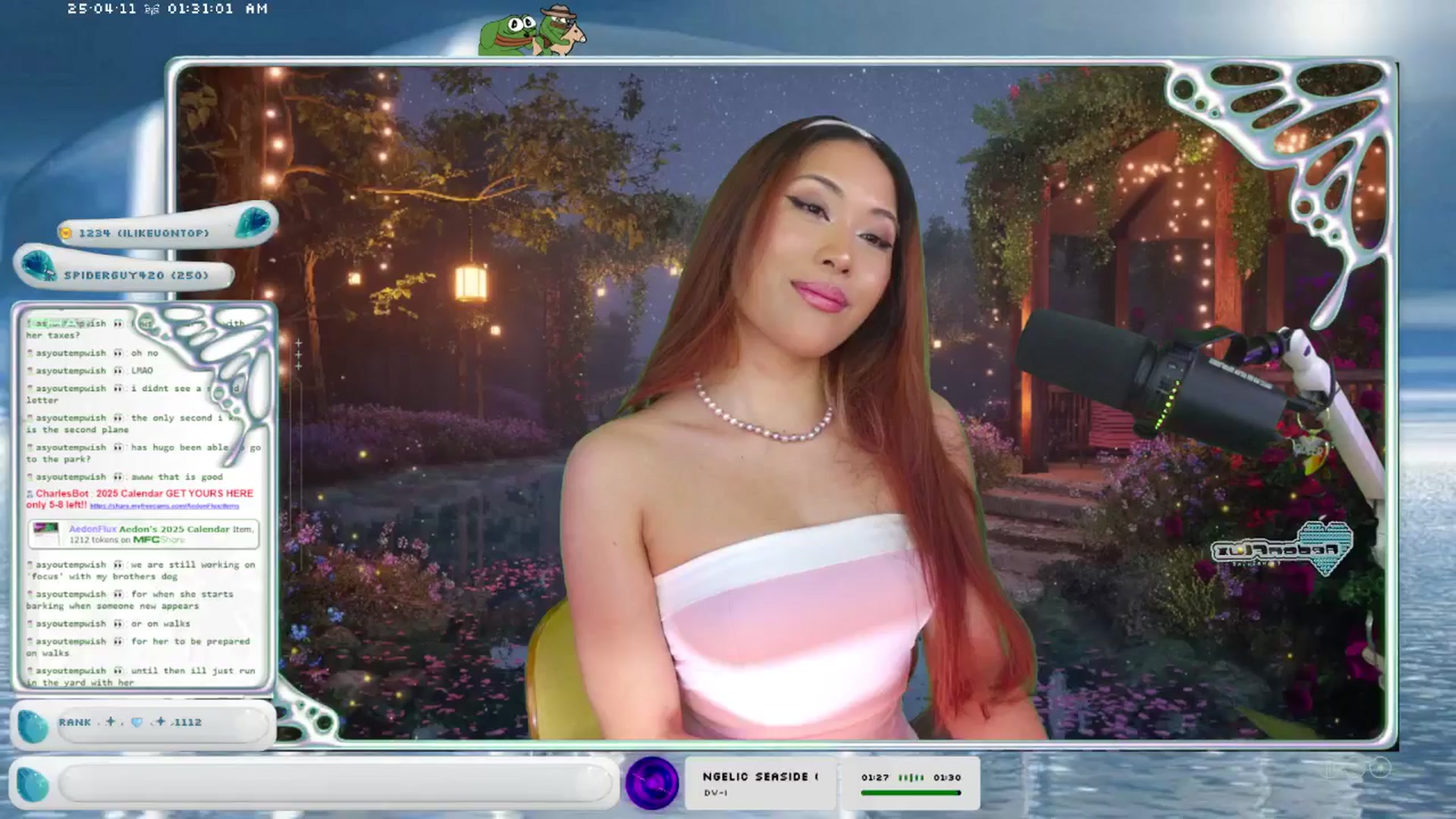 Gallery image thumbnail from AedonFlux's myfreecams stream on, 04/11/2025, 06:43 image 17 of 20