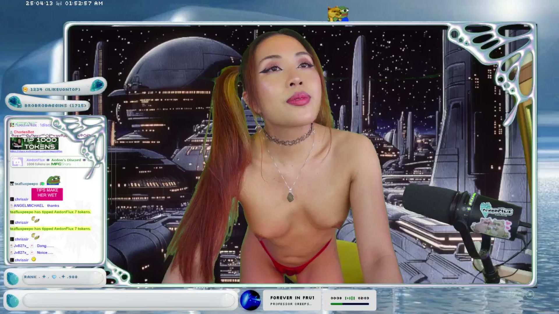 Gallery image thumbnail from AedonFlux's myfreecams stream on, 04/13/2025, 07:33 image 14 of 20