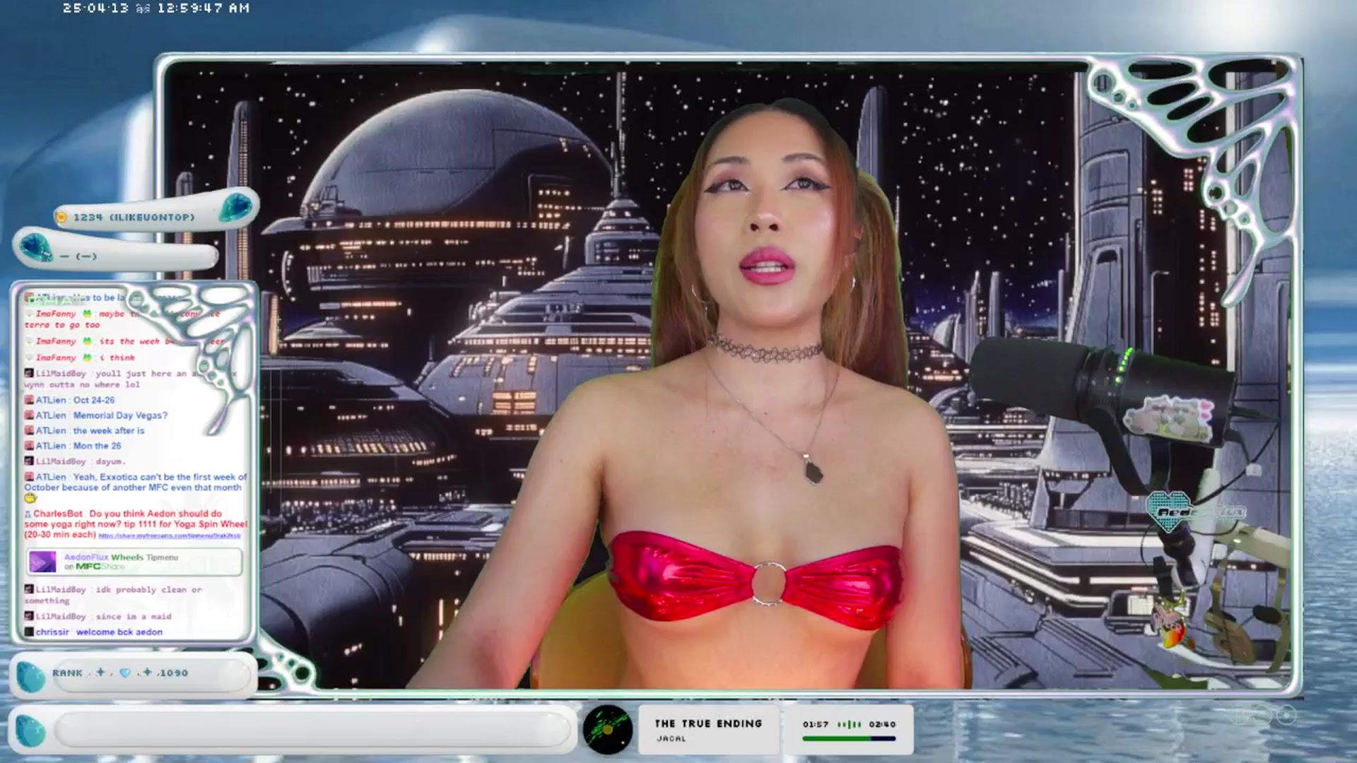 Gallery image thumbnail from AedonFlux's myfreecams stream on, 04/13/2025, 07:33 image 4 of 20