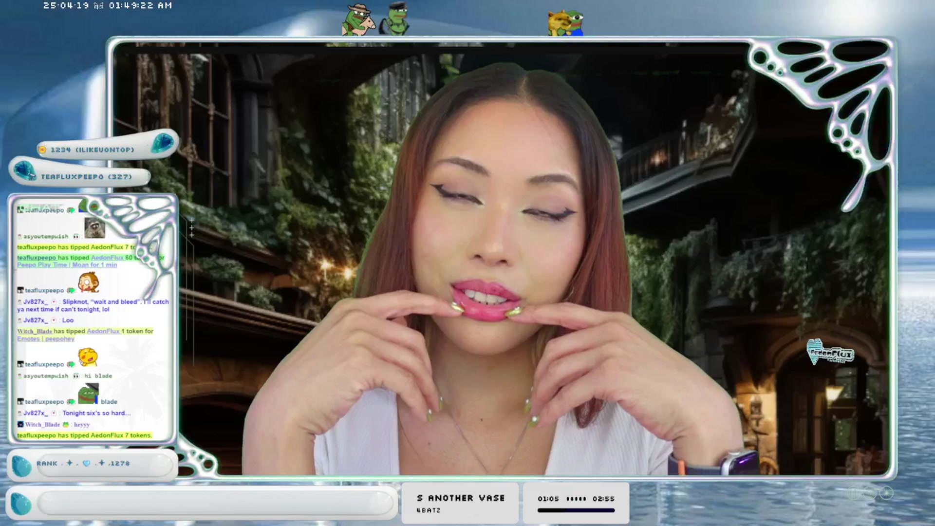 Gallery image thumbnail from AedonFlux's myfreecams stream on, 04/19/2025, 07:03 image 15 of 20