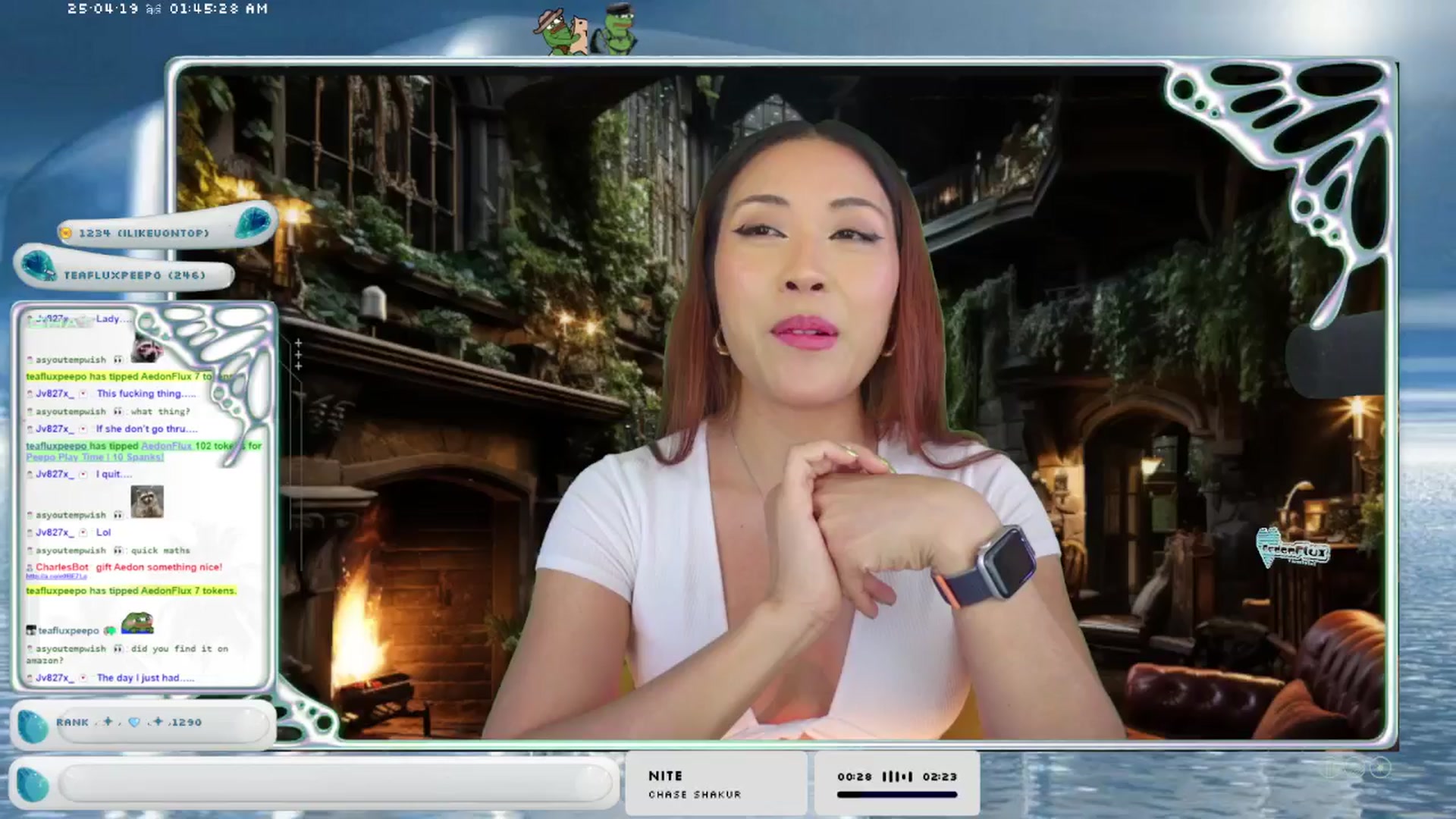 Gallery image thumbnail from AedonFlux's myfreecams stream on, 04/19/2025, 07:03 image 13 of 20