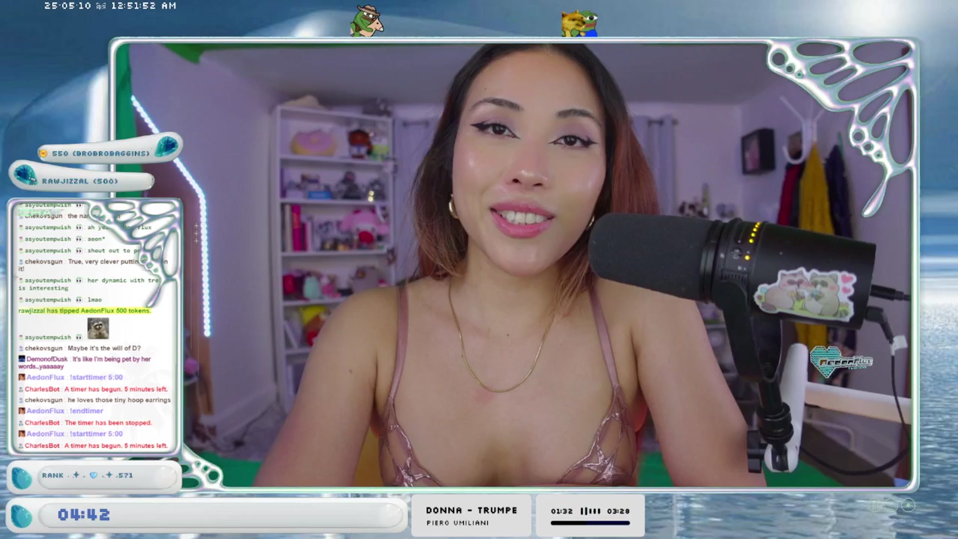 Gallery image thumbnail from AedonFlux's myfreecams stream on, 05/10/2025, 07:12 image 6 of 20