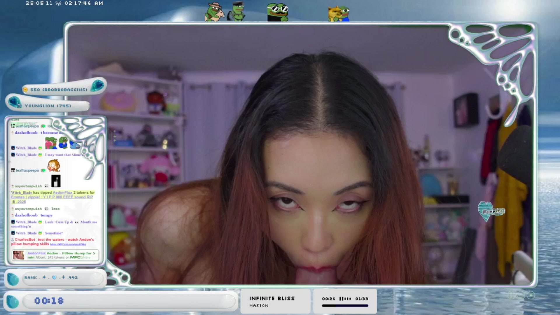 Gallery image thumbnail from AedonFlux's myfreecams stream on, 05/11/2025, 07:24 image 20 of 20