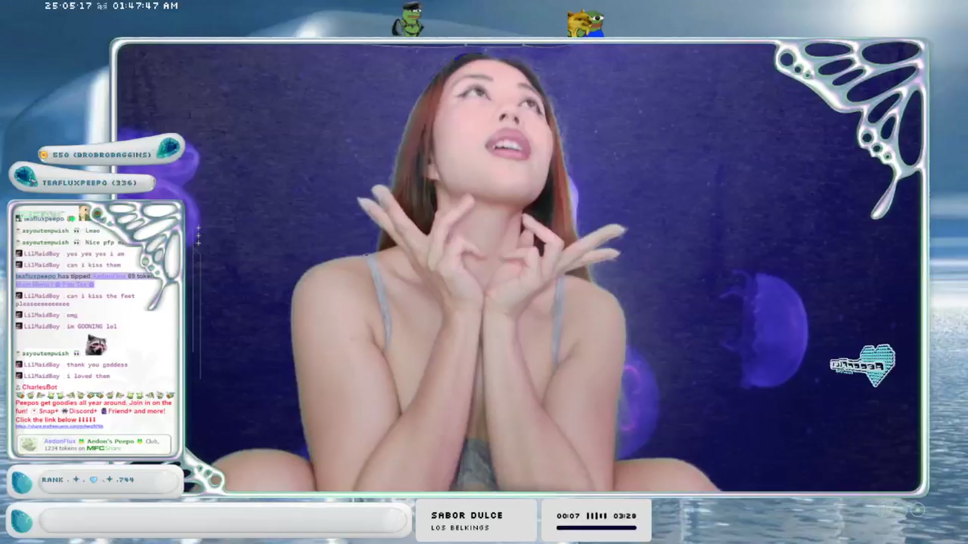 Gallery image thumbnail from AedonFlux's myfreecams stream on, 05/17/2025, 07:06 image 12 of 20