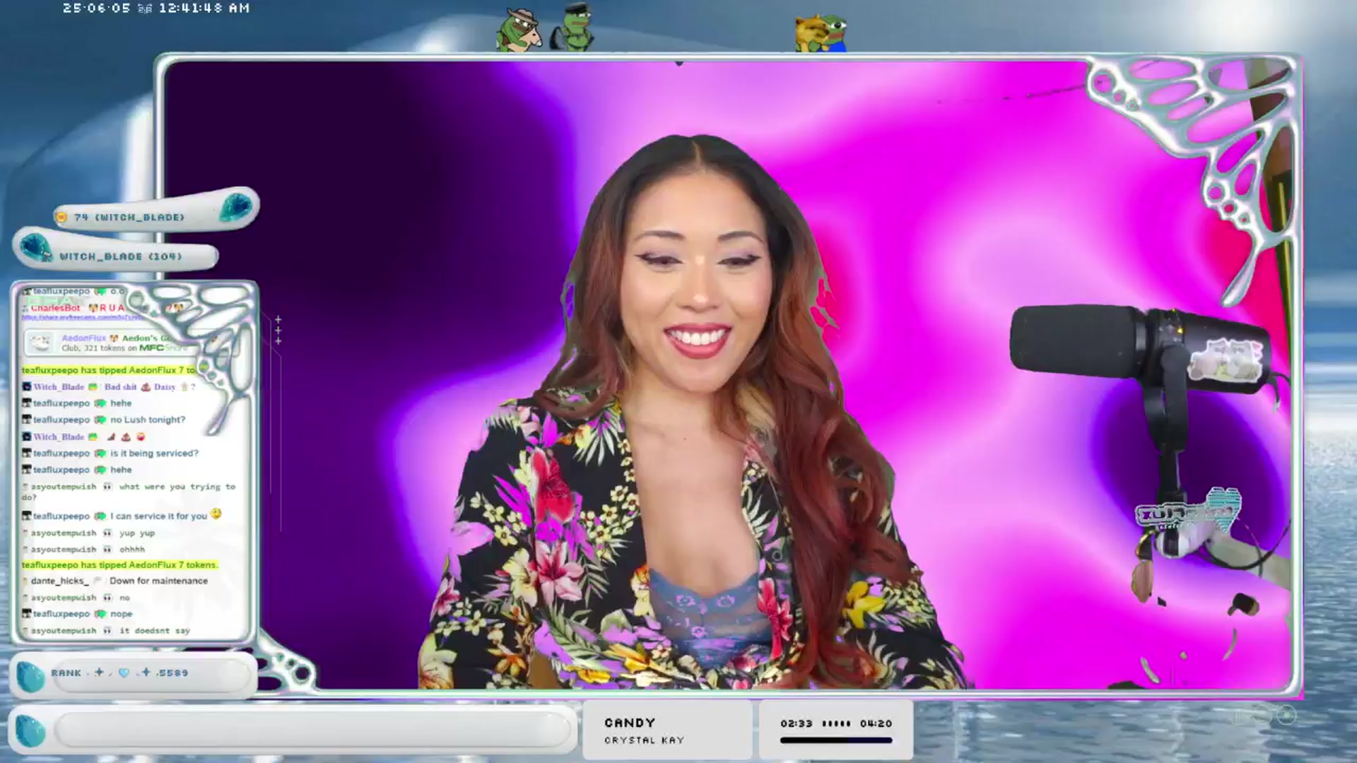 Gallery image thumbnail from AedonFlux's myfreecams stream on, 06/05/2025, 06:29 image 8 of 20