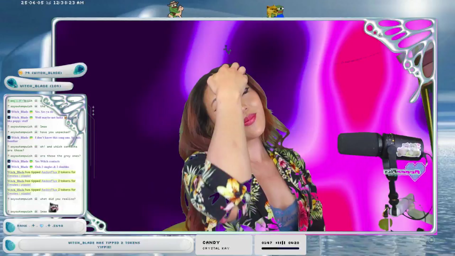 Gallery image thumbnail from AedonFlux's myfreecams stream on, 06/05/2025, 06:29 image 7 of 20
