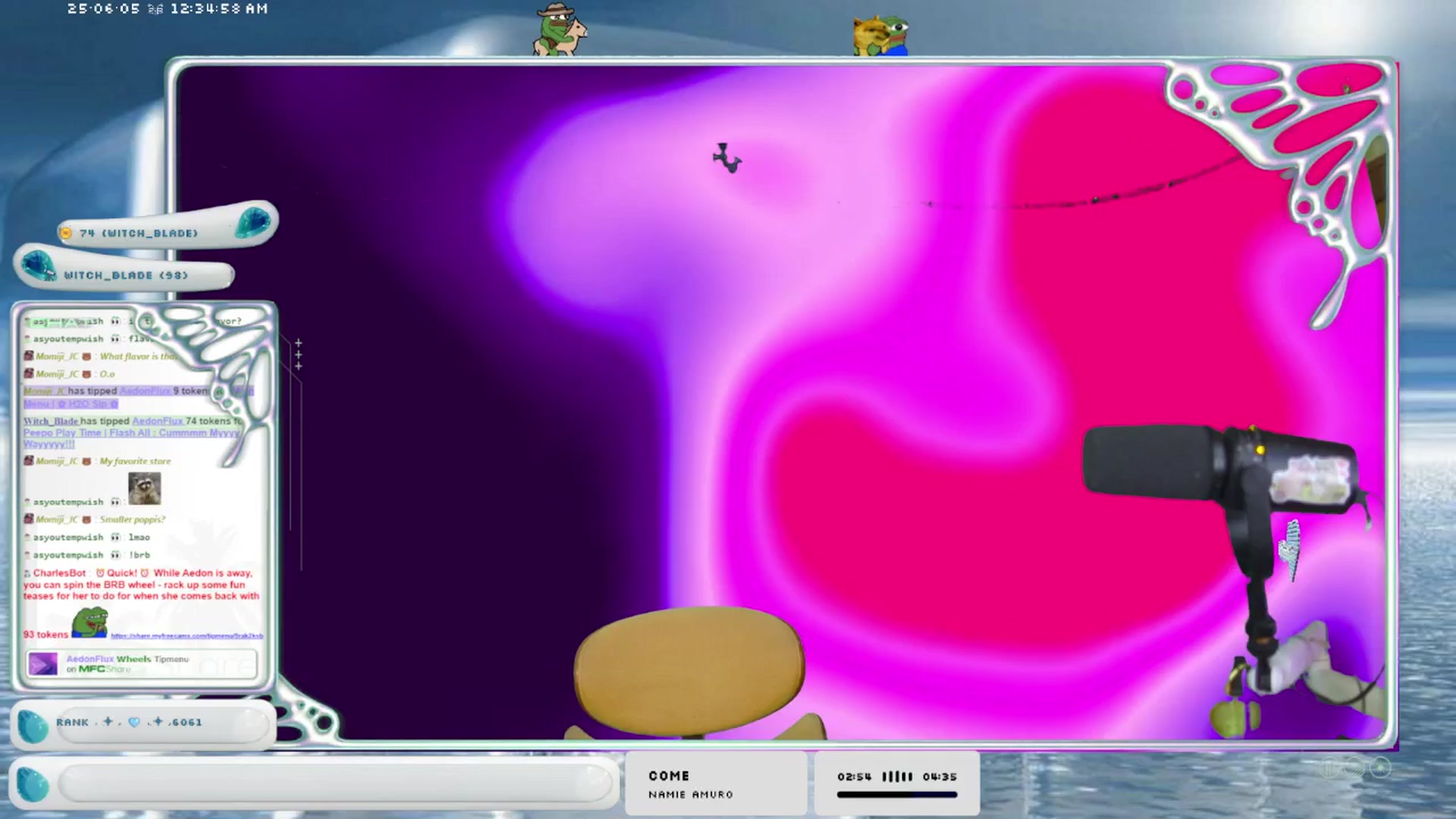Gallery image thumbnail from AedonFlux's myfreecams stream on, 06/05/2025, 06:29 image 6 of 20