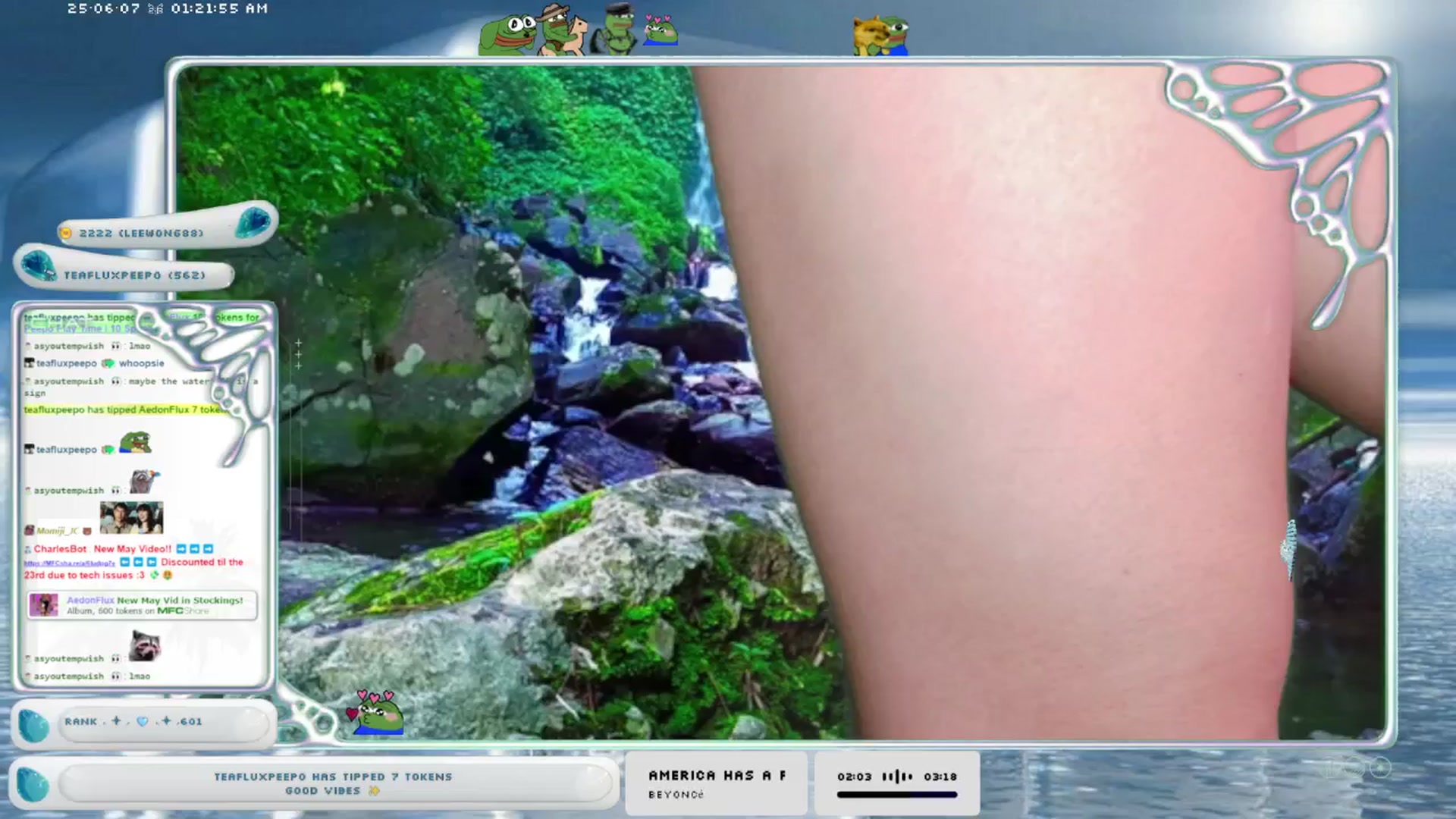 Gallery image thumbnail from AedonFlux's myfreecams stream on, 06/07/2025, 07:27 image 9 of 20