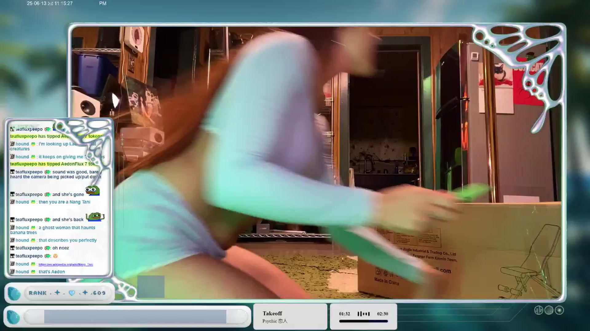Gallery image thumbnail from AedonFlux's myfreecams stream on, 06/14/2025, 07:25 image 5 of 20