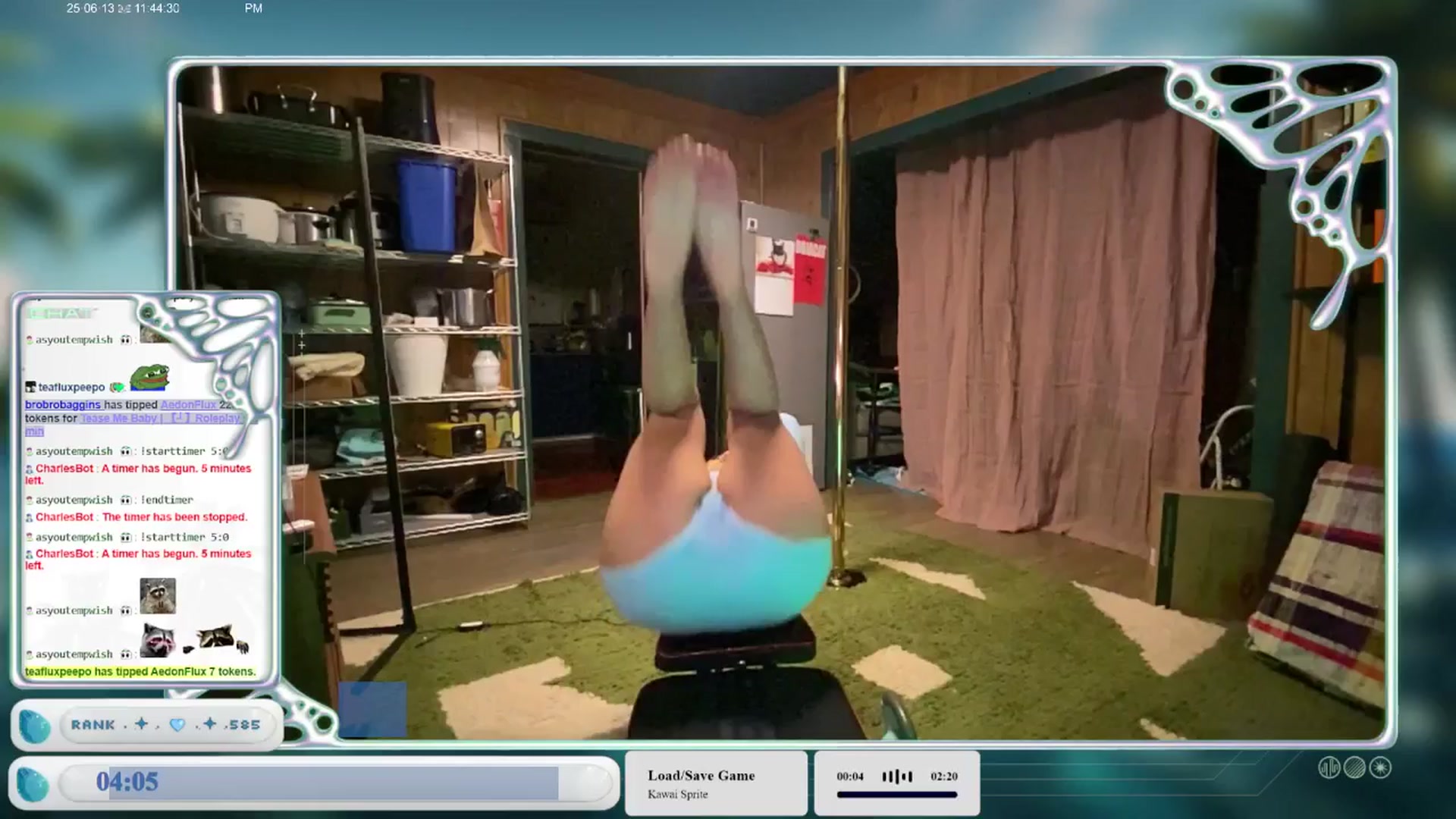 Gallery image thumbnail from AedonFlux's myfreecams stream on, 06/14/2025, 07:25 image 12 of 20