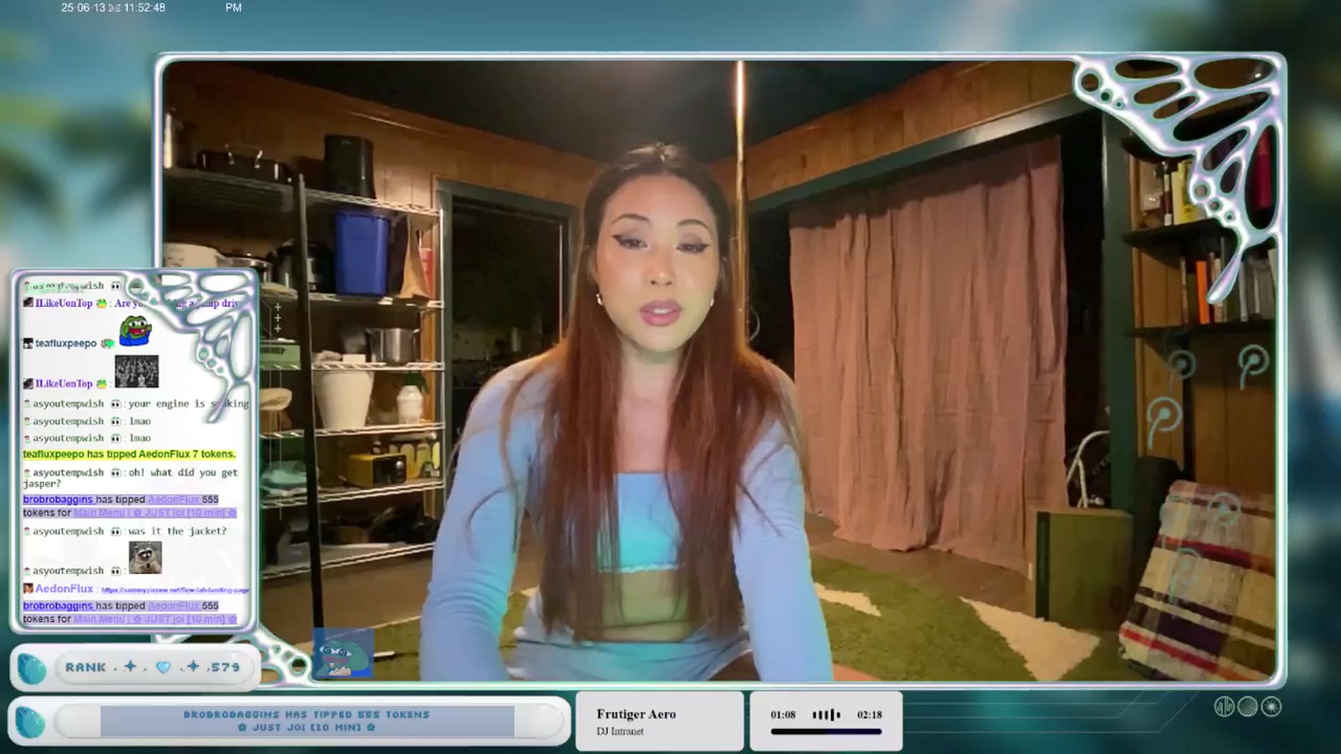 Gallery image thumbnail from AedonFlux's myfreecams stream on, 06/14/2025, 07:25 image 14 of 20