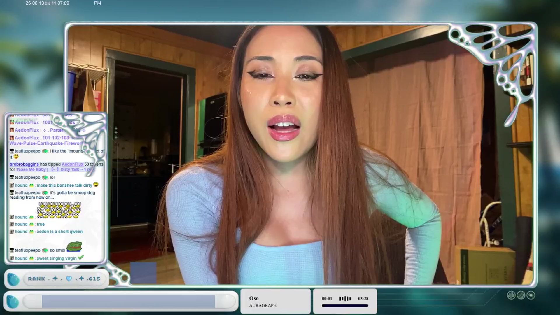 Gallery image thumbnail from AedonFlux's myfreecams stream on, 06/14/2025, 07:25 image 3 of 20