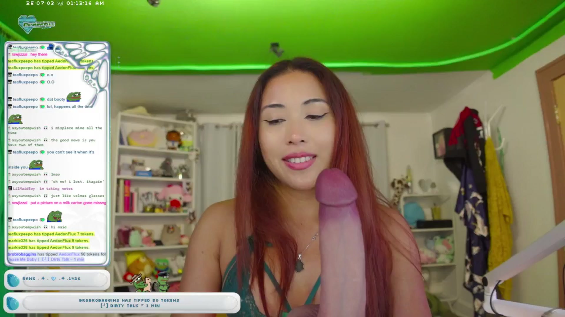 Gallery image thumbnail from AedonFlux's myfreecams stream on, 07/03/2025, 06:24 image 15 of 20