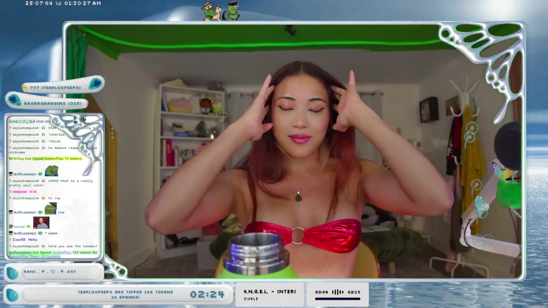 Gallery image thumbnail from AedonFlux's myfreecams stream on, 07/04/2025, 07:08 image 3 of 20