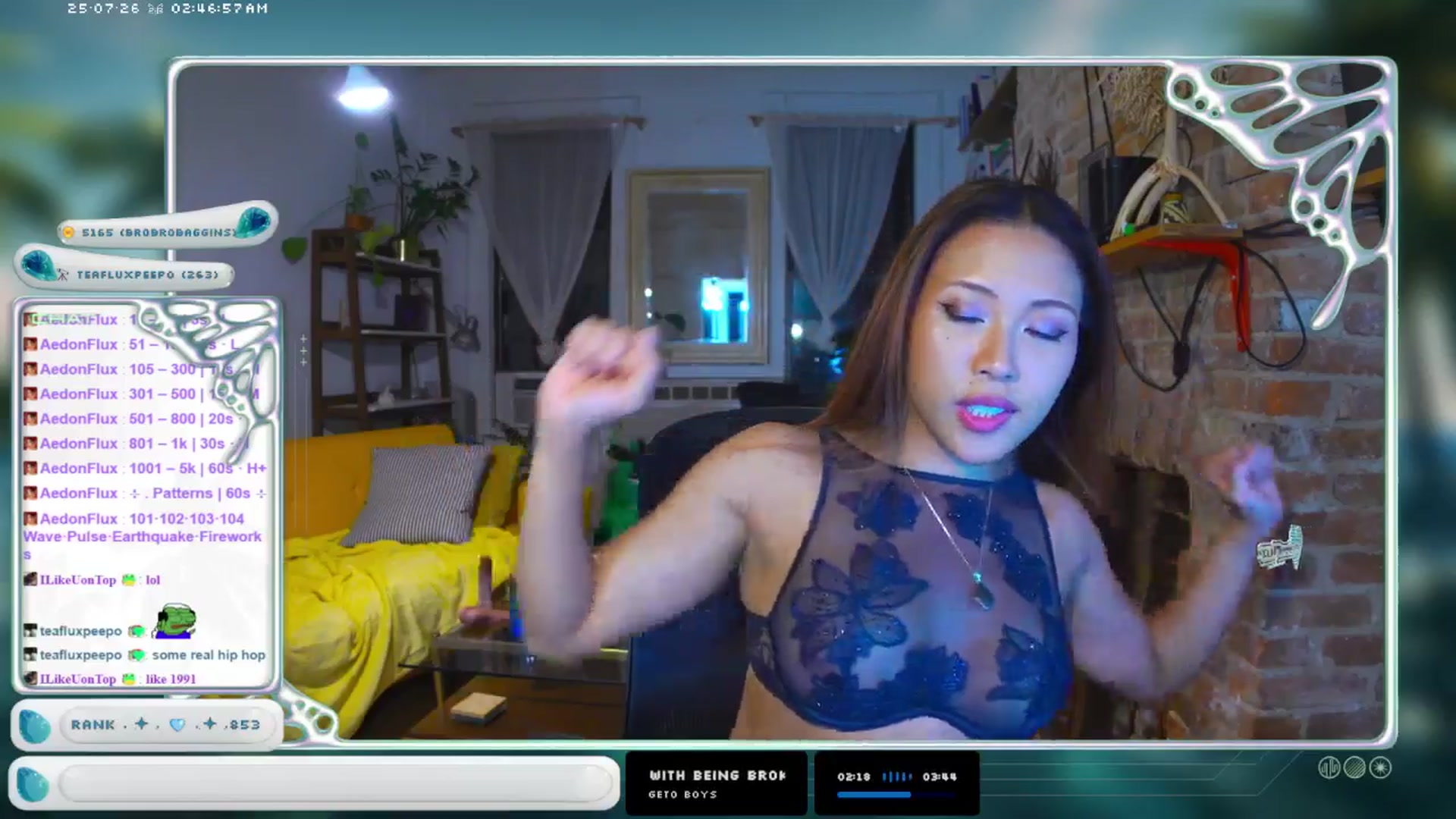 Gallery image thumbnail from AedonFlux's myfreecams stream on, 07/26/2025, 07:02 image 18 of 20
