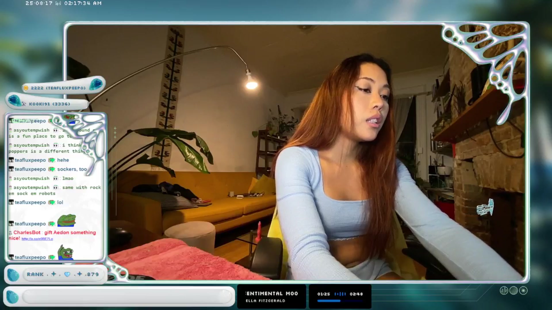 Gallery image thumbnail from AedonFlux's myfreecams stream on, 08/17/2025, 06:20 image 20 of 20