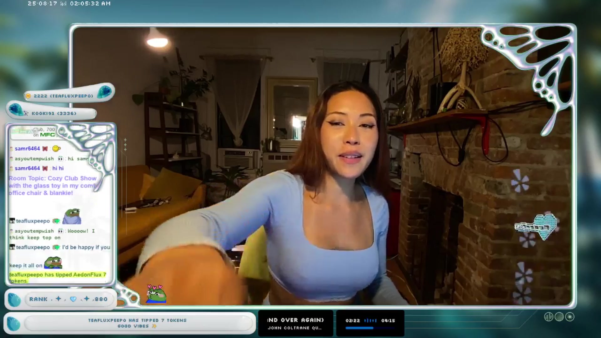 Gallery image thumbnail from AedonFlux's myfreecams stream on, 08/17/2025, 06:20 image 8 of 20