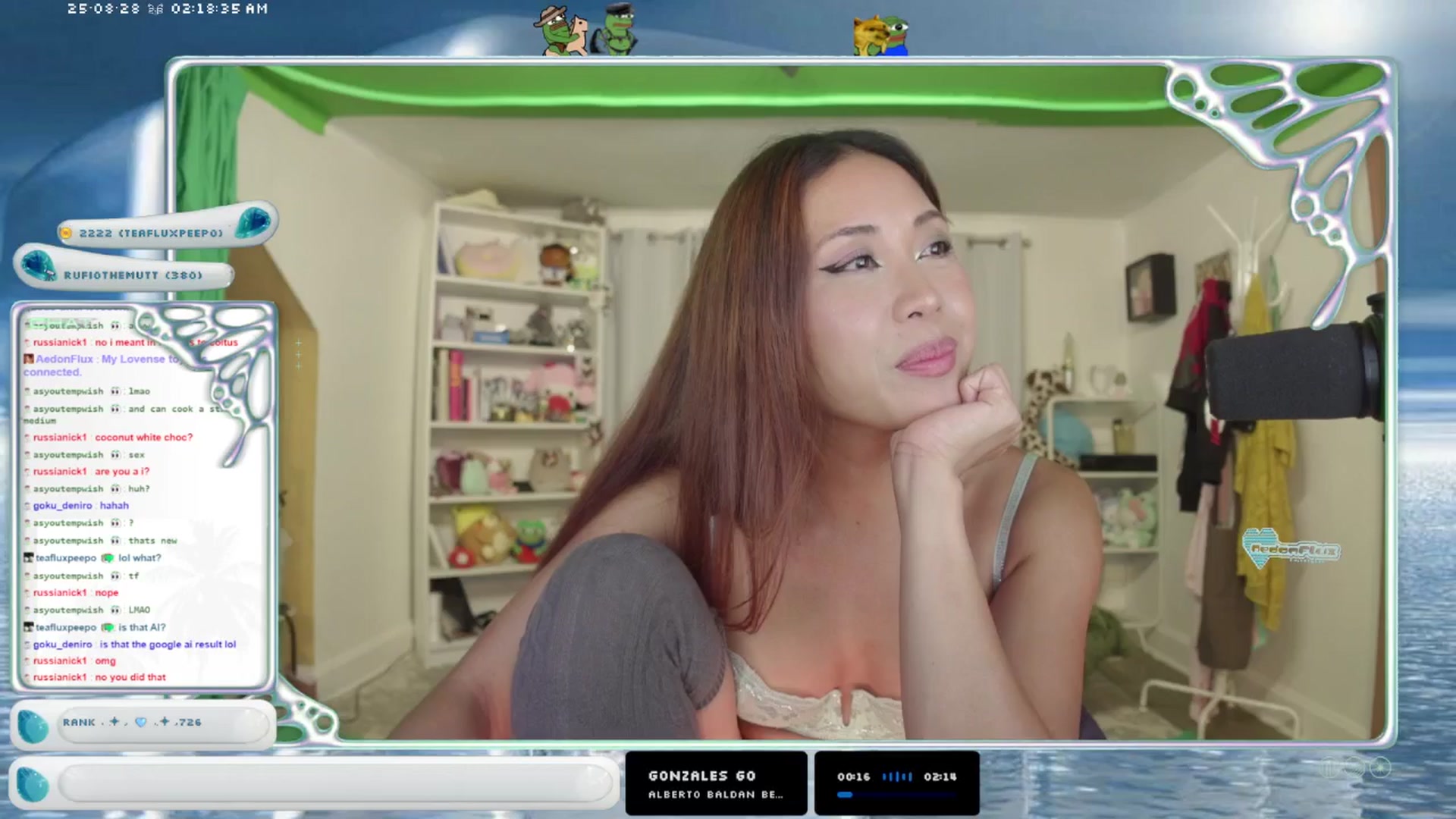 Gallery image thumbnail from AedonFlux's myfreecams stream on, 08/28/2025, 08:16 image 16 of 20