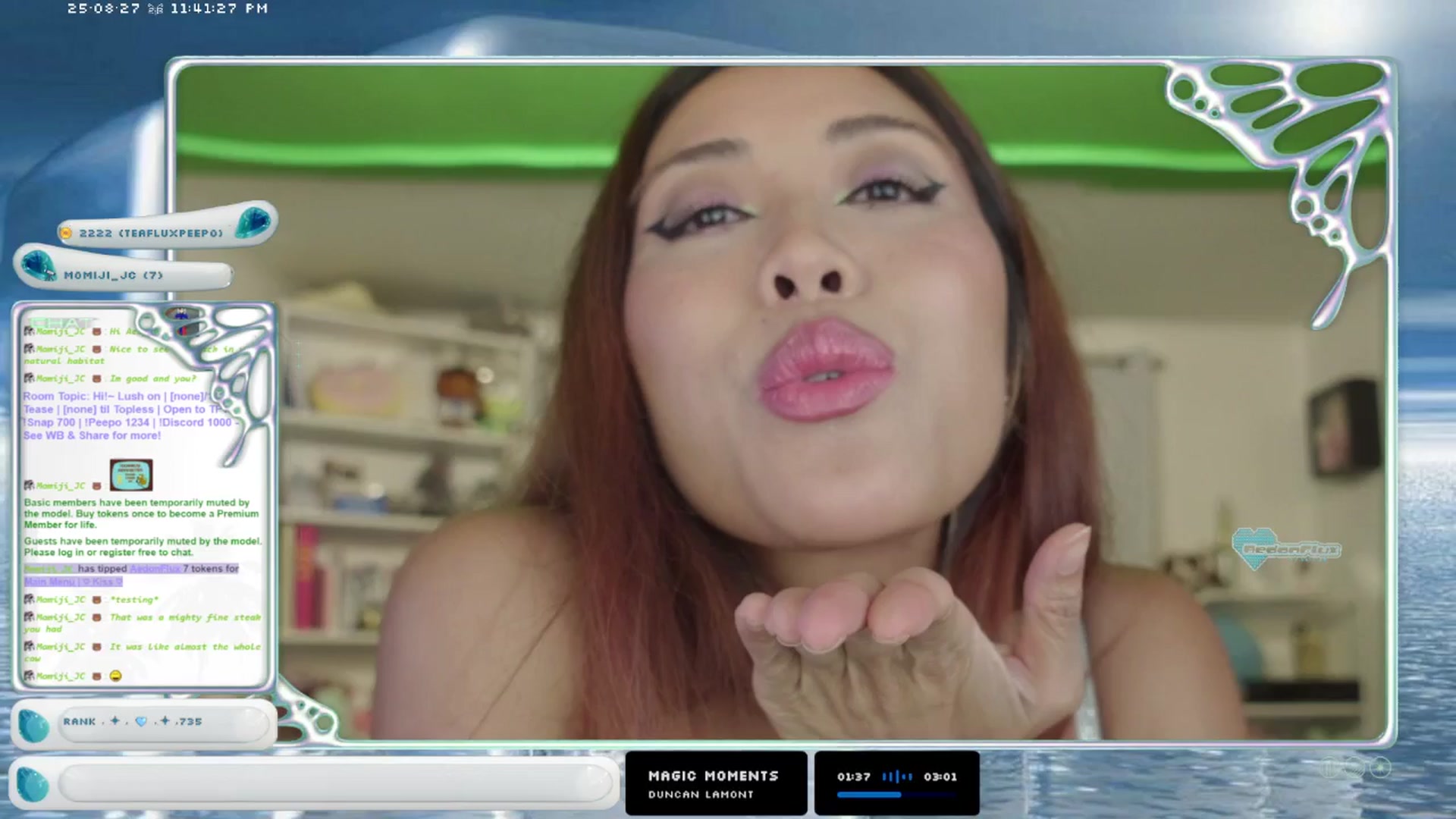 Gallery image thumbnail from AedonFlux's myfreecams stream on, 08/28/2025, 08:16 image 1 of 20