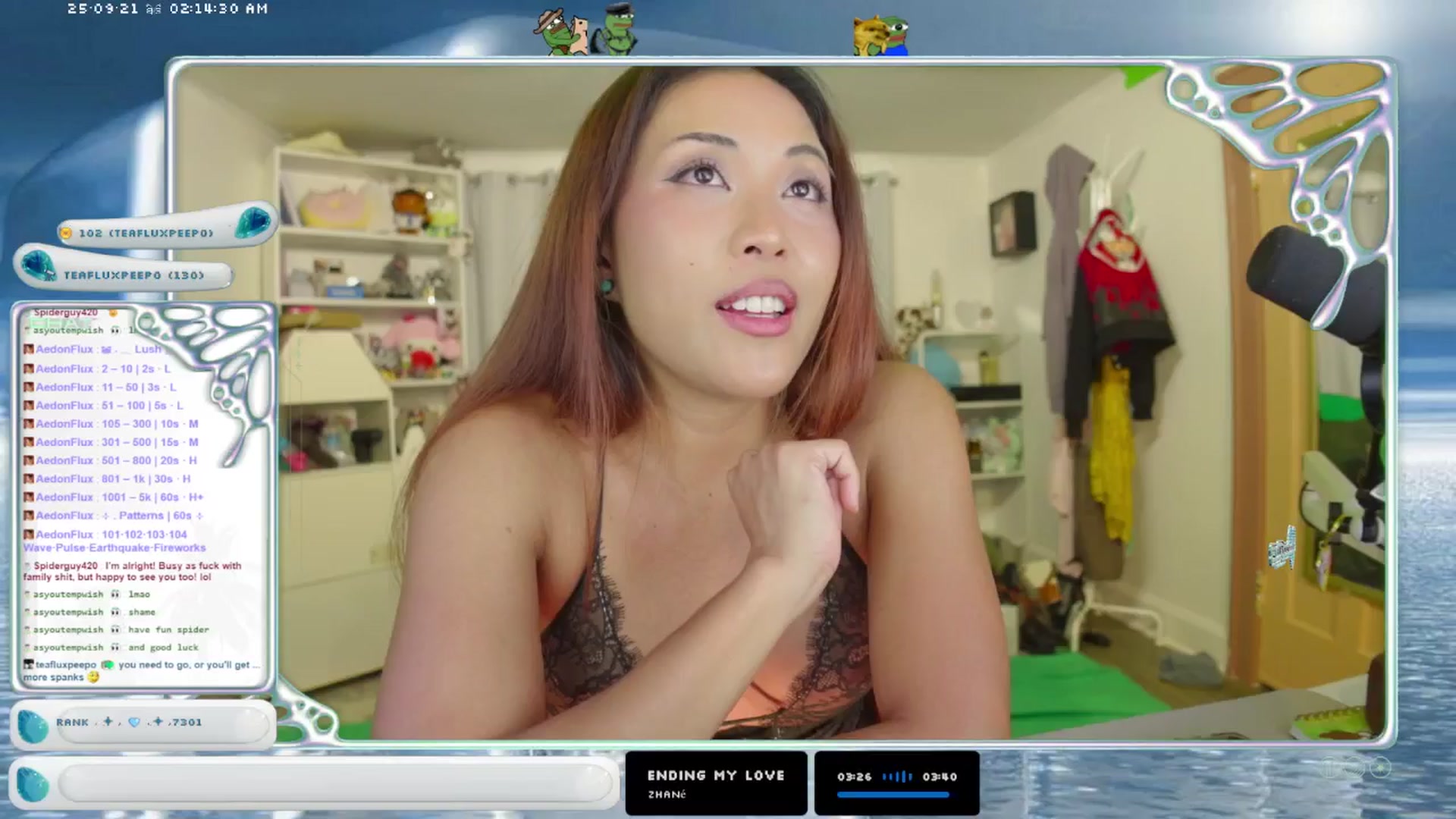 Gallery image thumbnail from AedonFlux's myfreecams stream on, 09/21/2025, 07:18 image 19 of 20