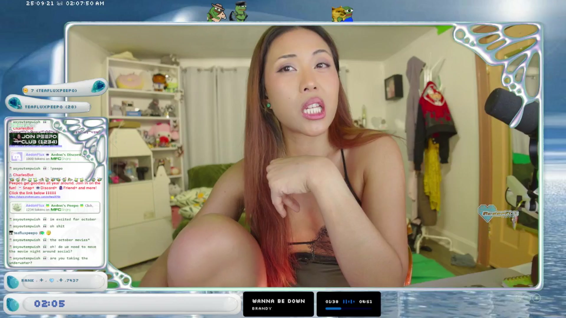 Gallery image thumbnail from AedonFlux's myfreecams stream on, 09/21/2025, 07:18 image 11 of 20