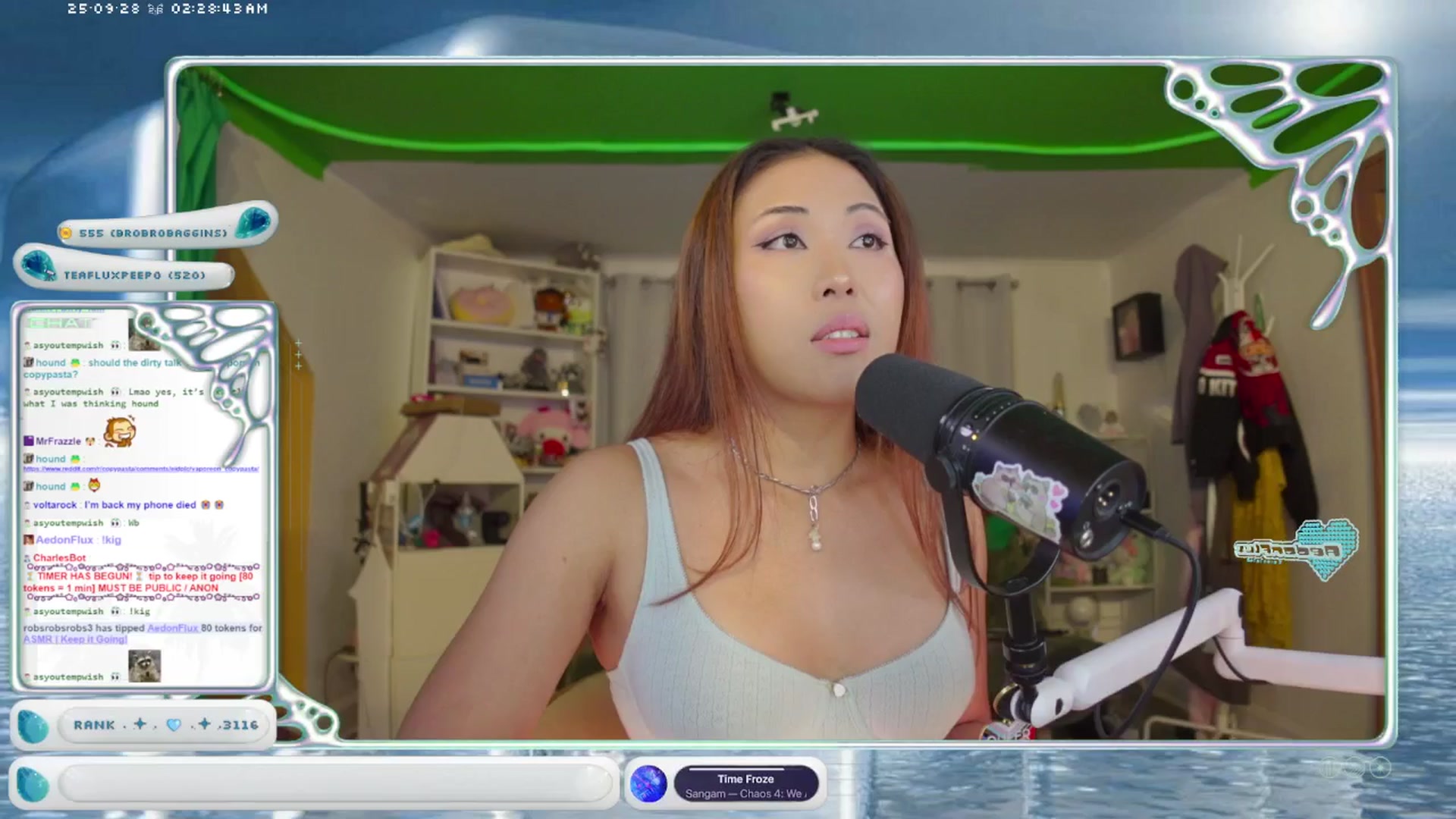 Gallery image thumbnail from AedonFlux's myfreecams stream on, 09/28/2025, 08:02 image 13 of 20