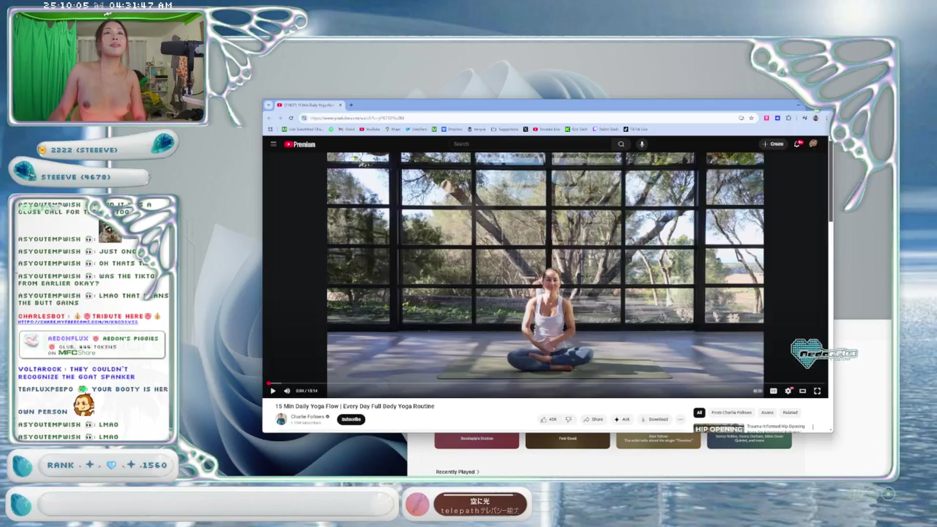 Gallery image thumbnail from AedonFlux's myfreecams stream on, 10/05/2025, 09:57 image 18 of 20